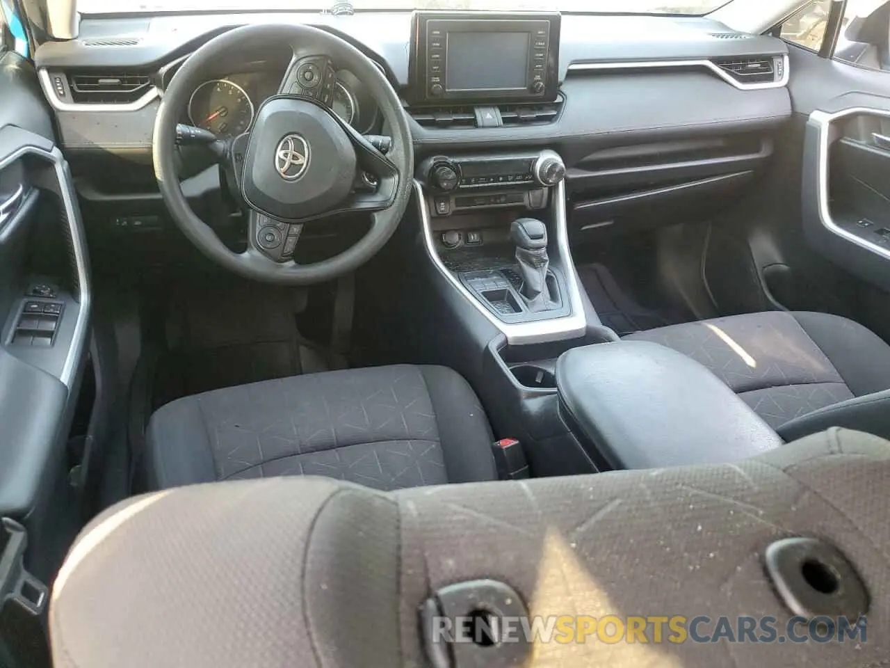 8 Photograph of a damaged car 2T3W1RFV7KW035258 TOYOTA RAV4 2019