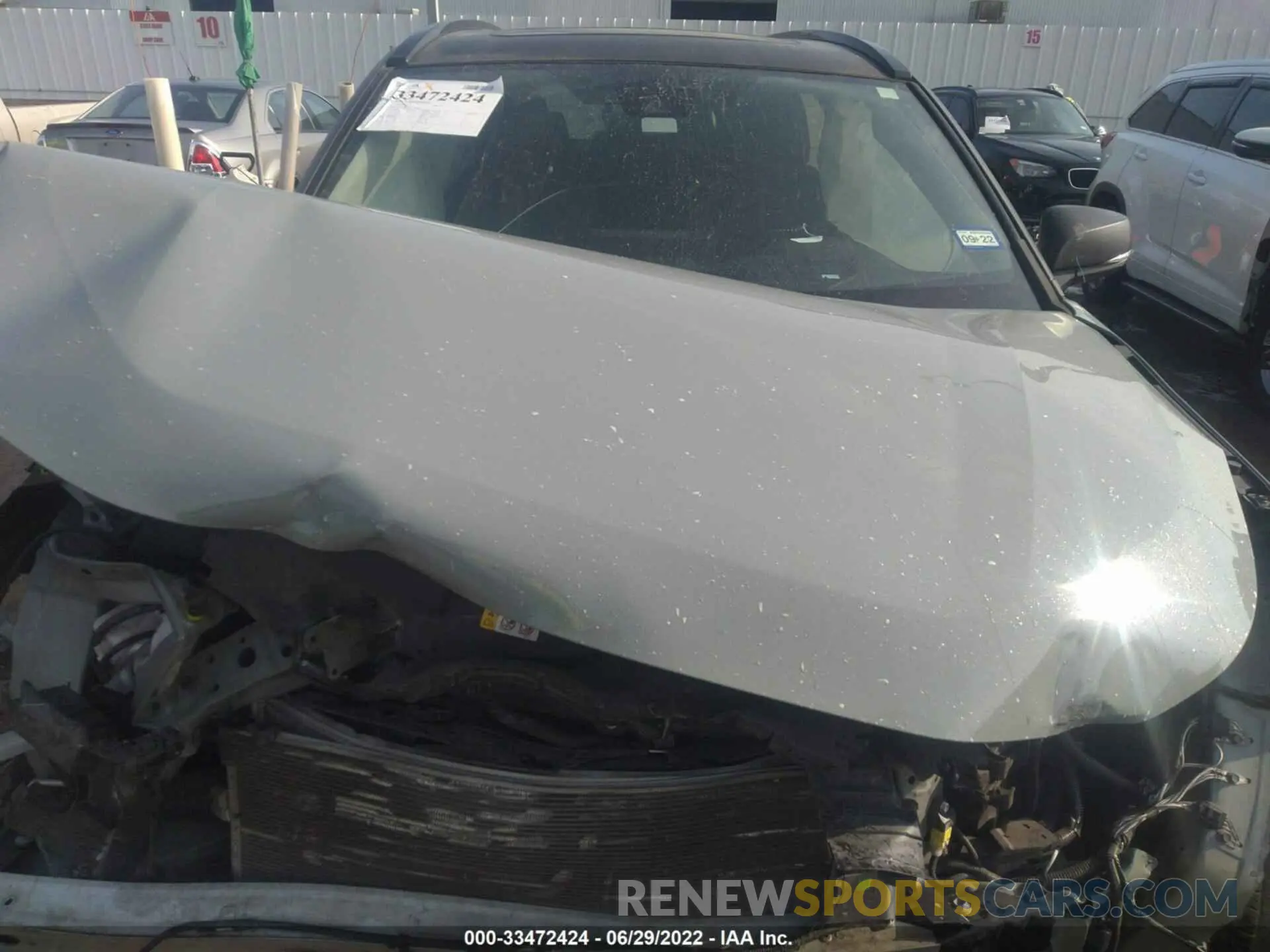 10 Фотография поврежденного автомобиля 2T3W1RFV7KW042226 TOYOTA RAV4 2019