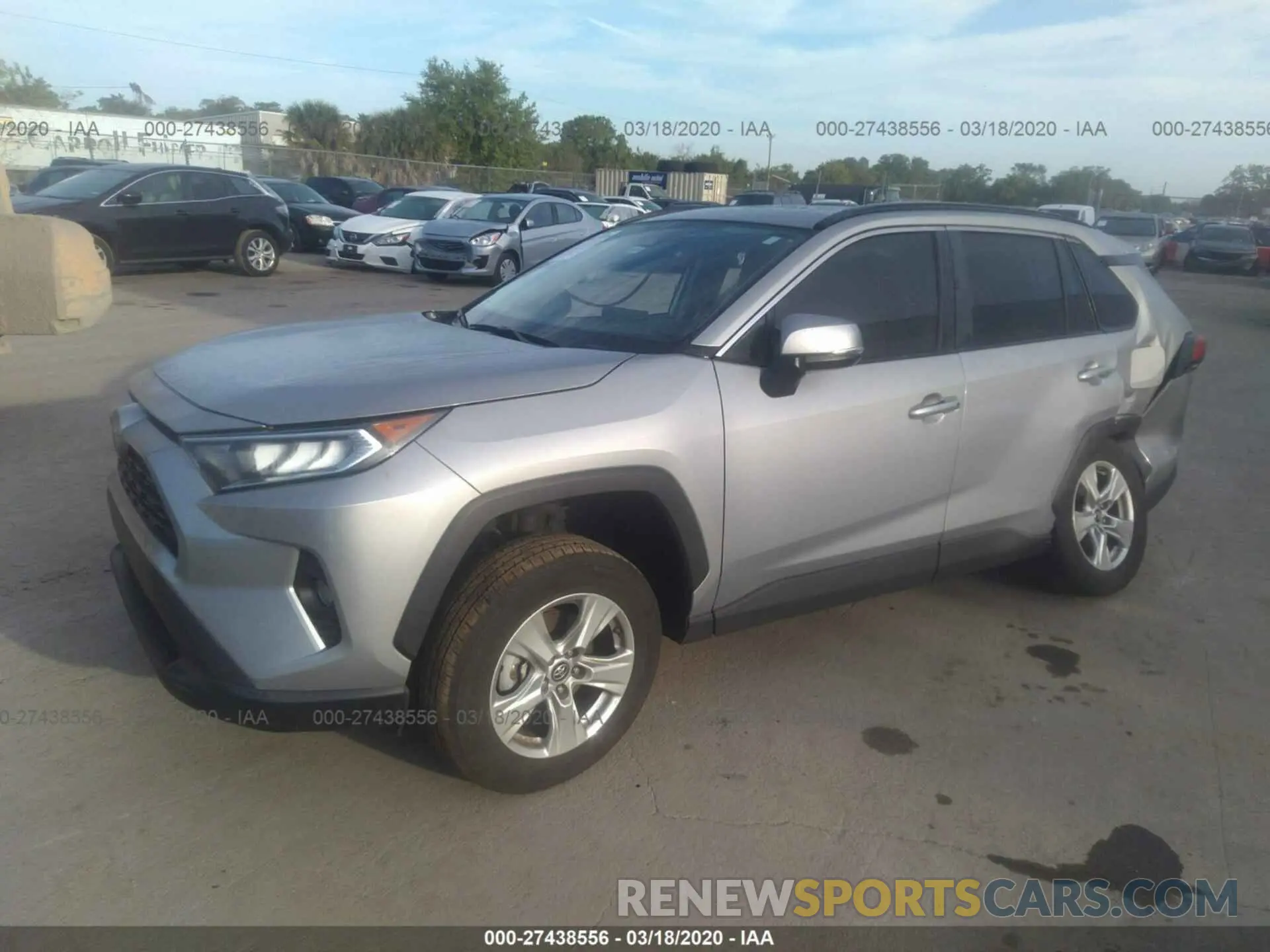 2 Photograph of a damaged car 2T3W1RFV8KW002074 TOYOTA RAV4 2019
