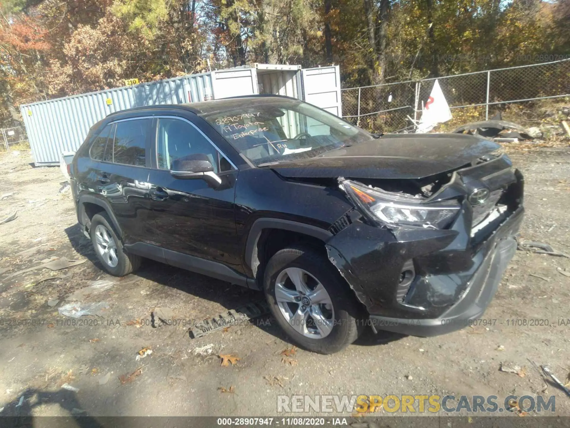 1 Фотография поврежденного автомобиля 2T3W1RFV9KC008130 TOYOTA RAV4 2019