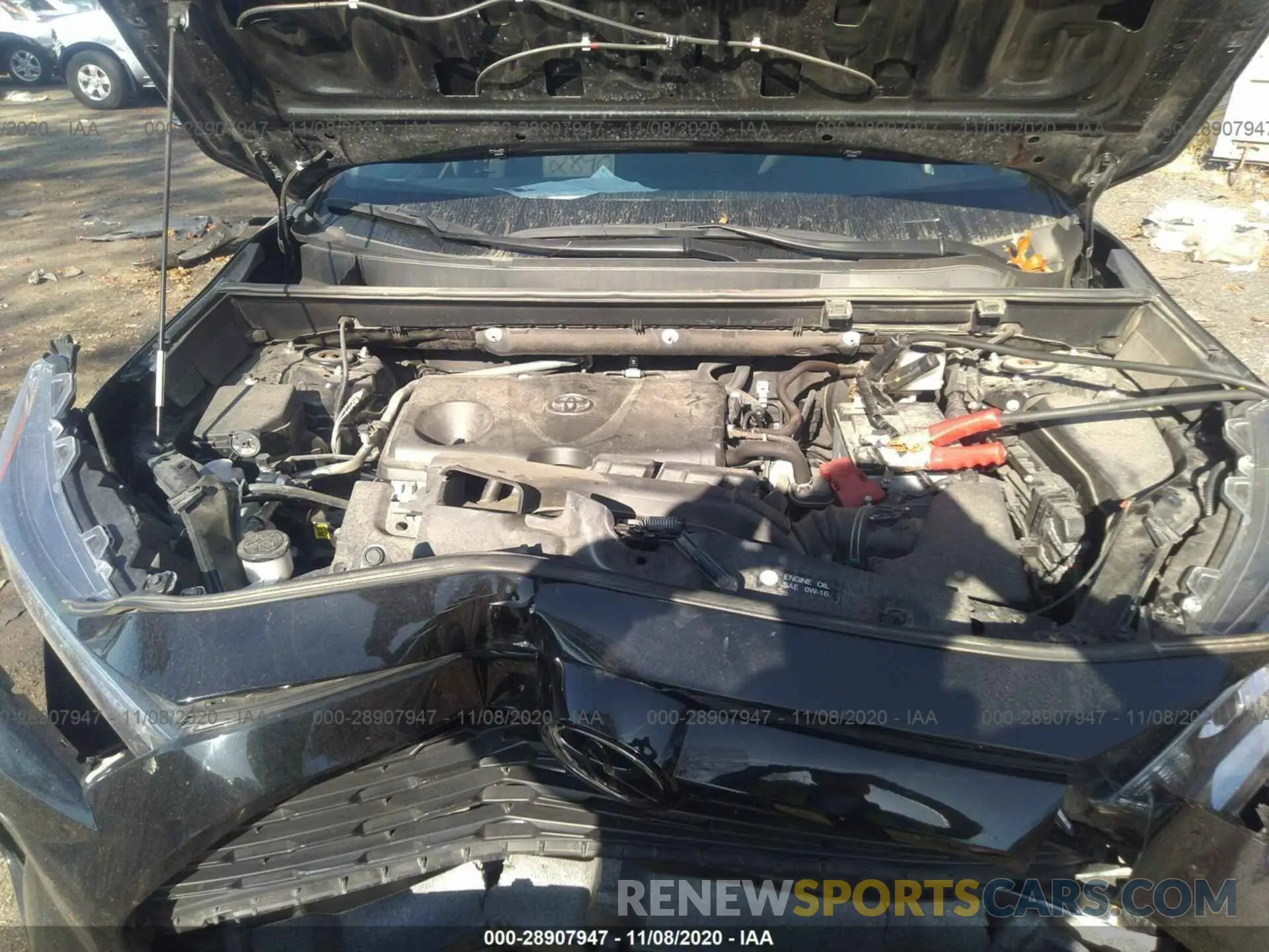 10 Фотография поврежденного автомобиля 2T3W1RFV9KC008130 TOYOTA RAV4 2019