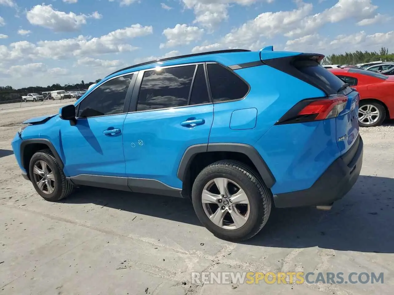 2 Photograph of a damaged car 2T3W1RFV9KC023419 TOYOTA RAV4 2019