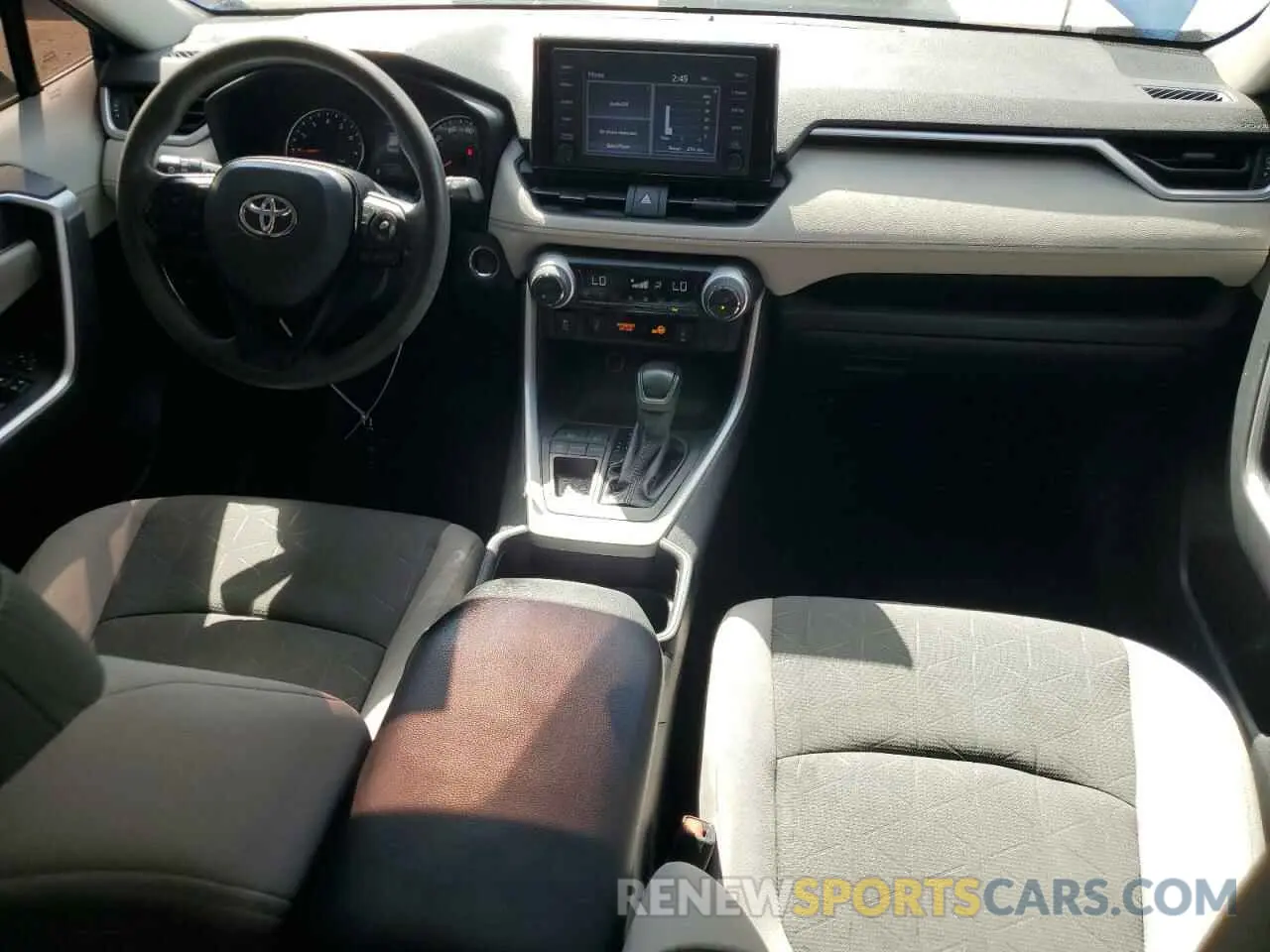 8 Photograph of a damaged car 2T3W1RFV9KC023419 TOYOTA RAV4 2019