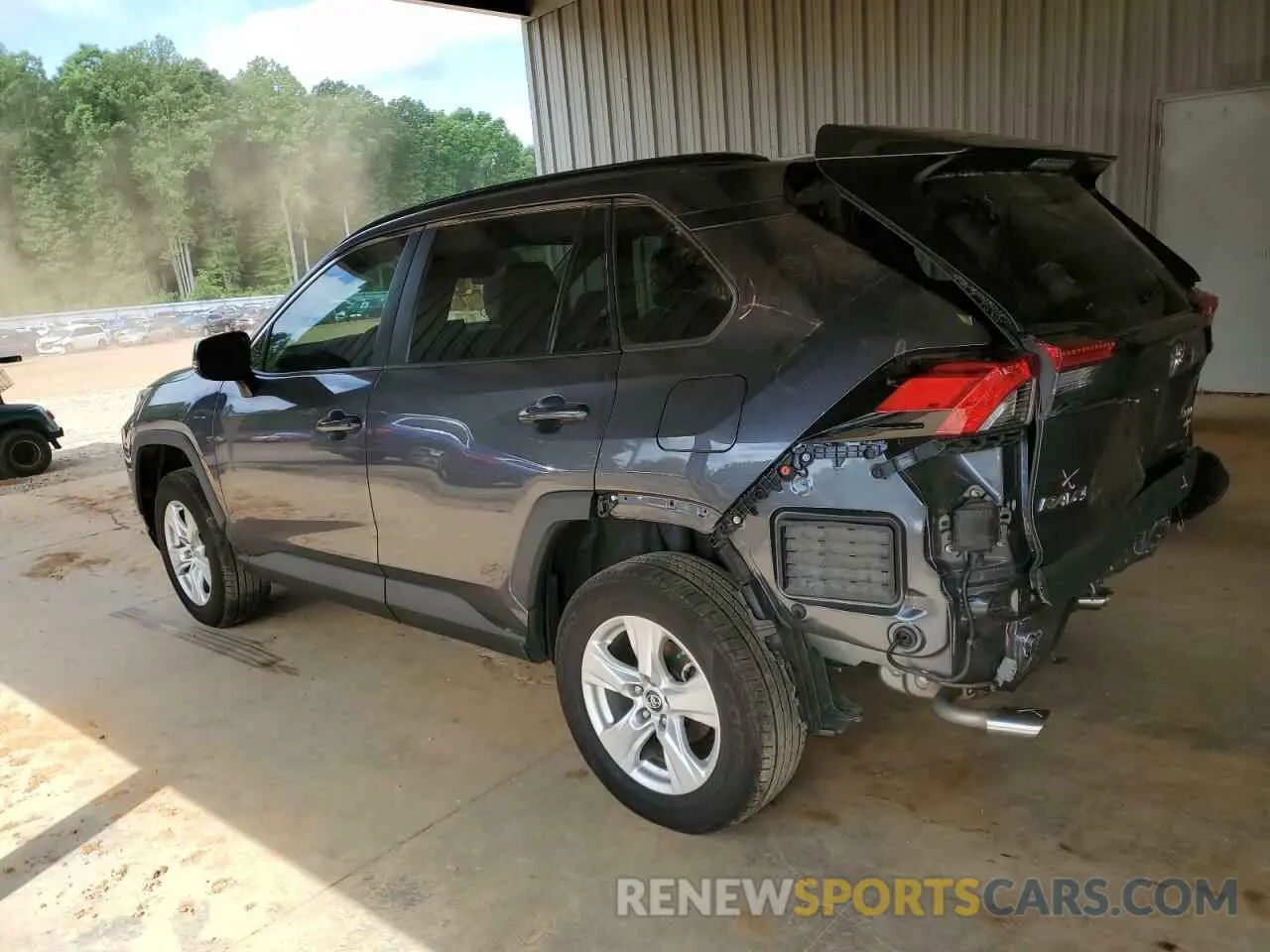 2 Фотография поврежденного автомобиля 2T3W1RFVXKW051423 TOYOTA RAV4 2019