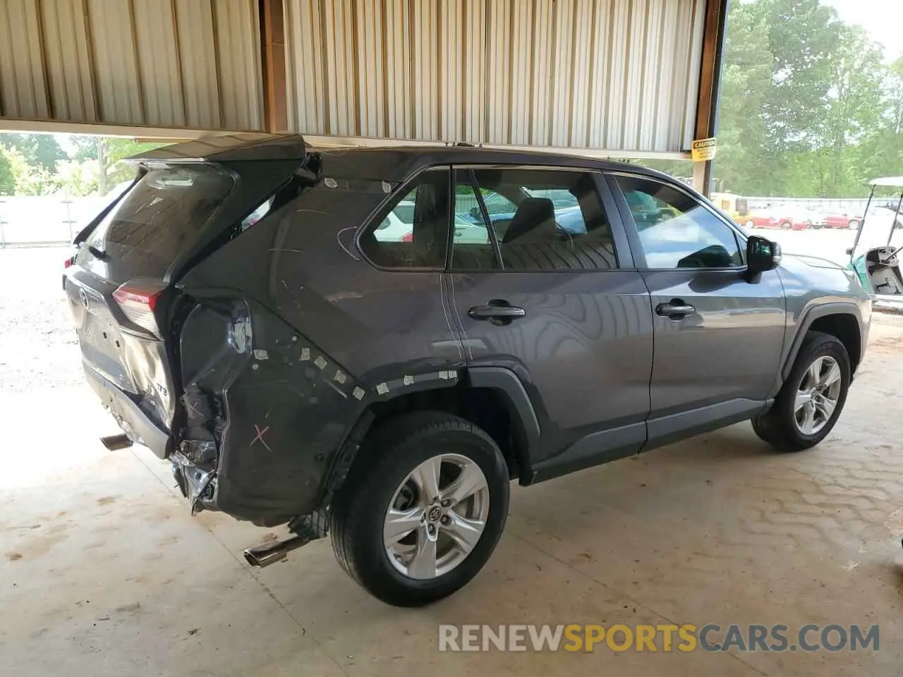 3 Фотография поврежденного автомобиля 2T3W1RFVXKW051423 TOYOTA RAV4 2019
