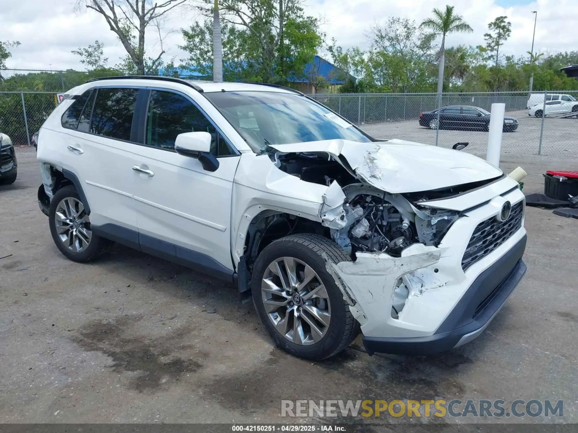 1 Фотография поврежденного автомобиля 2T3Y1RFV1KW042327 TOYOTA RAV4 2019