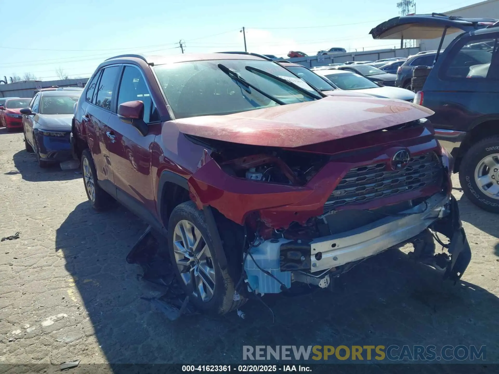 1 Фотография поврежденного автомобиля 2T3Y1RFV3KW020880 TOYOTA RAV4 2019