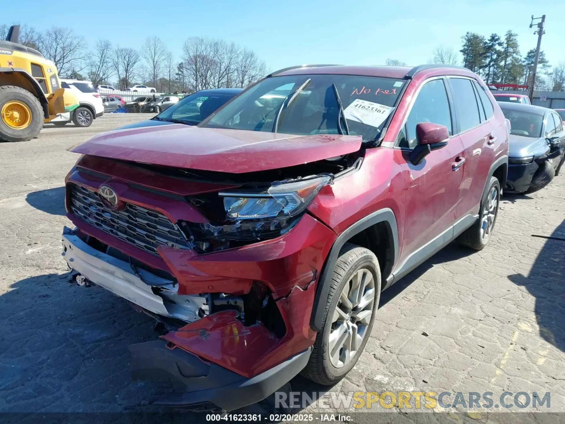 2 Фотография поврежденного автомобиля 2T3Y1RFV3KW020880 TOYOTA RAV4 2019