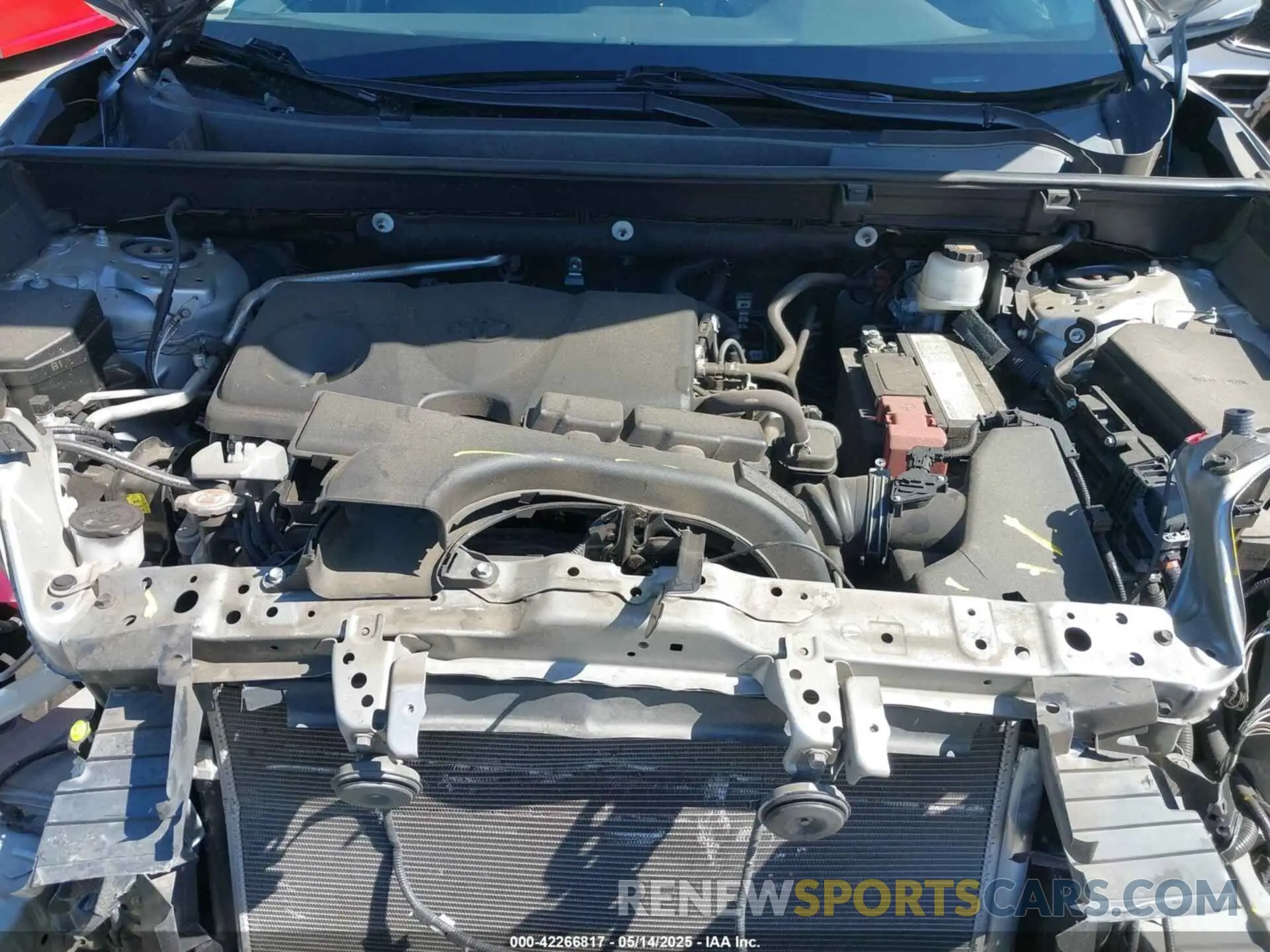 10 Фотография поврежденного автомобиля 2T3Y1RFV6KW030416 TOYOTA RAV4 2019