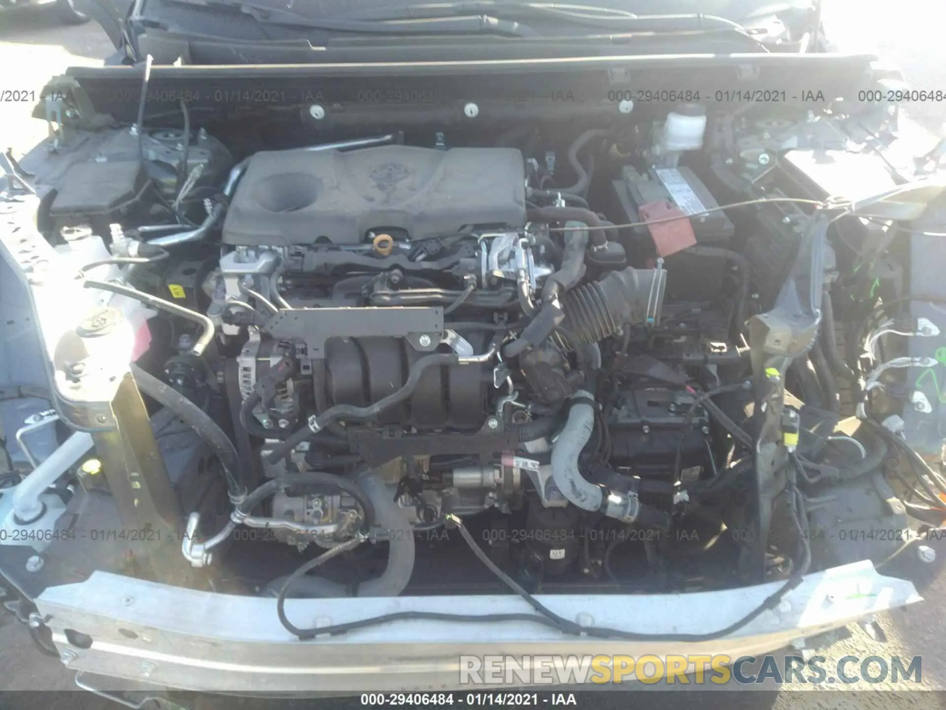 10 Photograph of a damaged car 2T3Y1RFV7KC021094 TOYOTA RAV4 2019