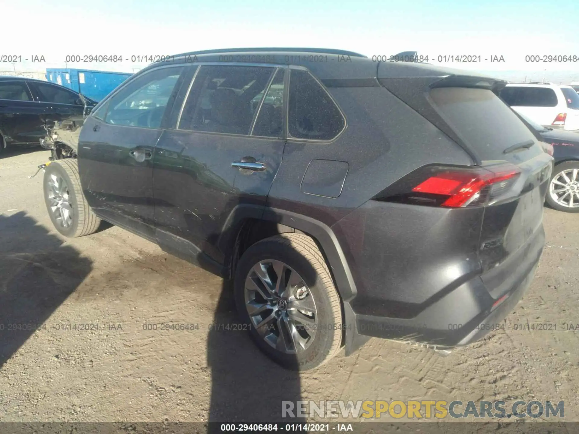3 Photograph of a damaged car 2T3Y1RFV7KC021094 TOYOTA RAV4 2019