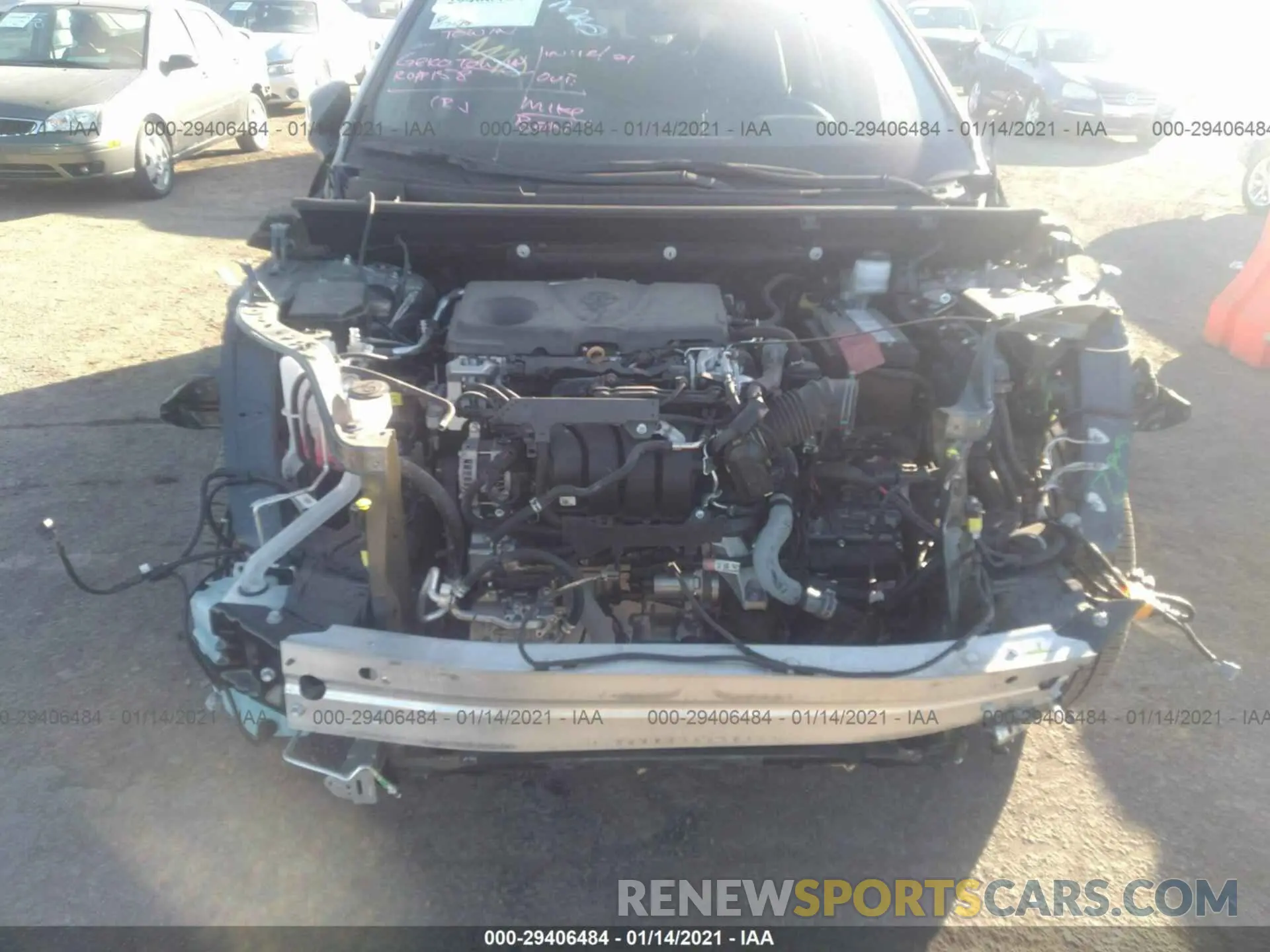 6 Photograph of a damaged car 2T3Y1RFV7KC021094 TOYOTA RAV4 2019