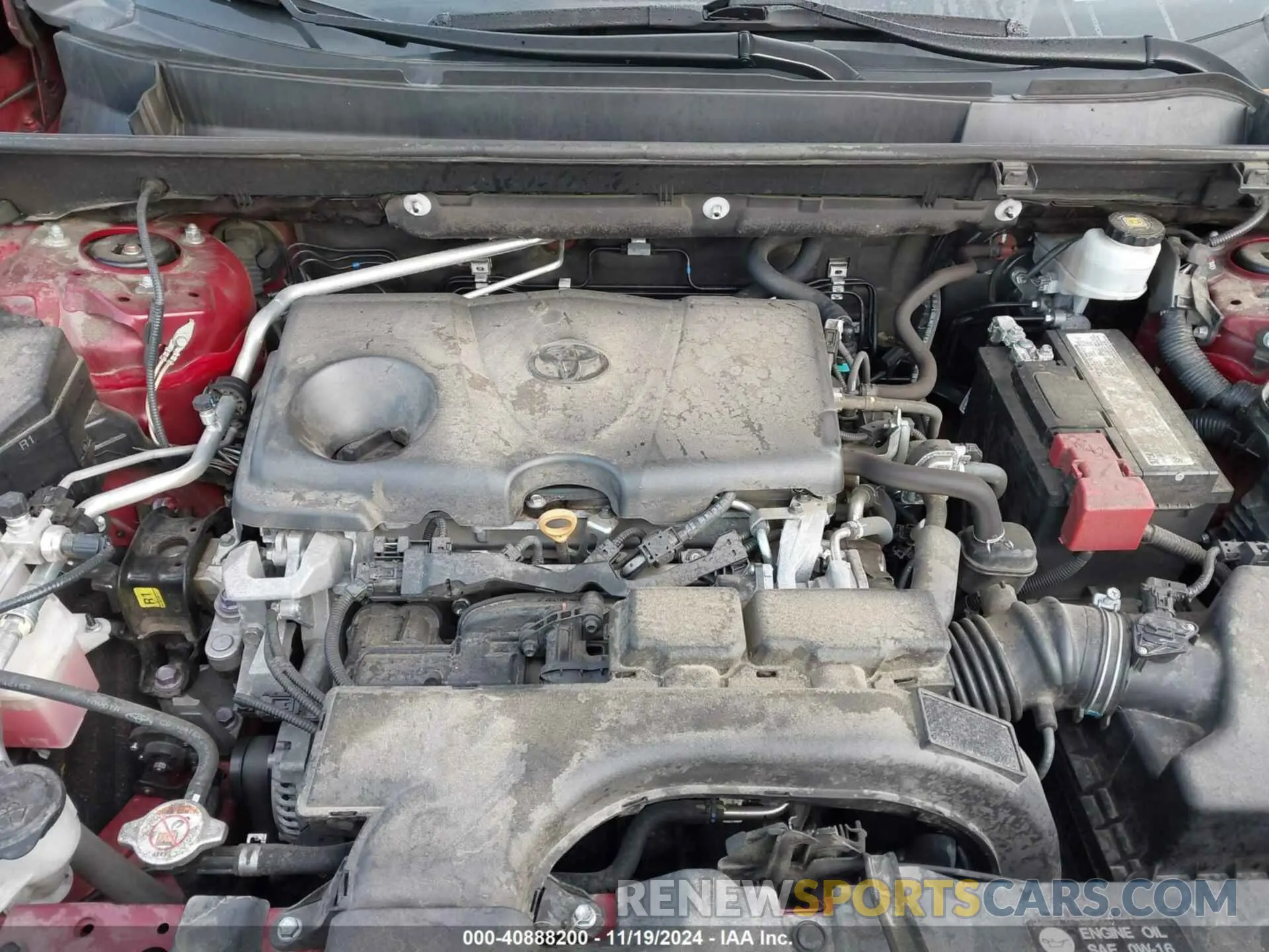 10 Photograph of a damaged car 2T3Y1RFV9KW012377 TOYOTA RAV4 2019
