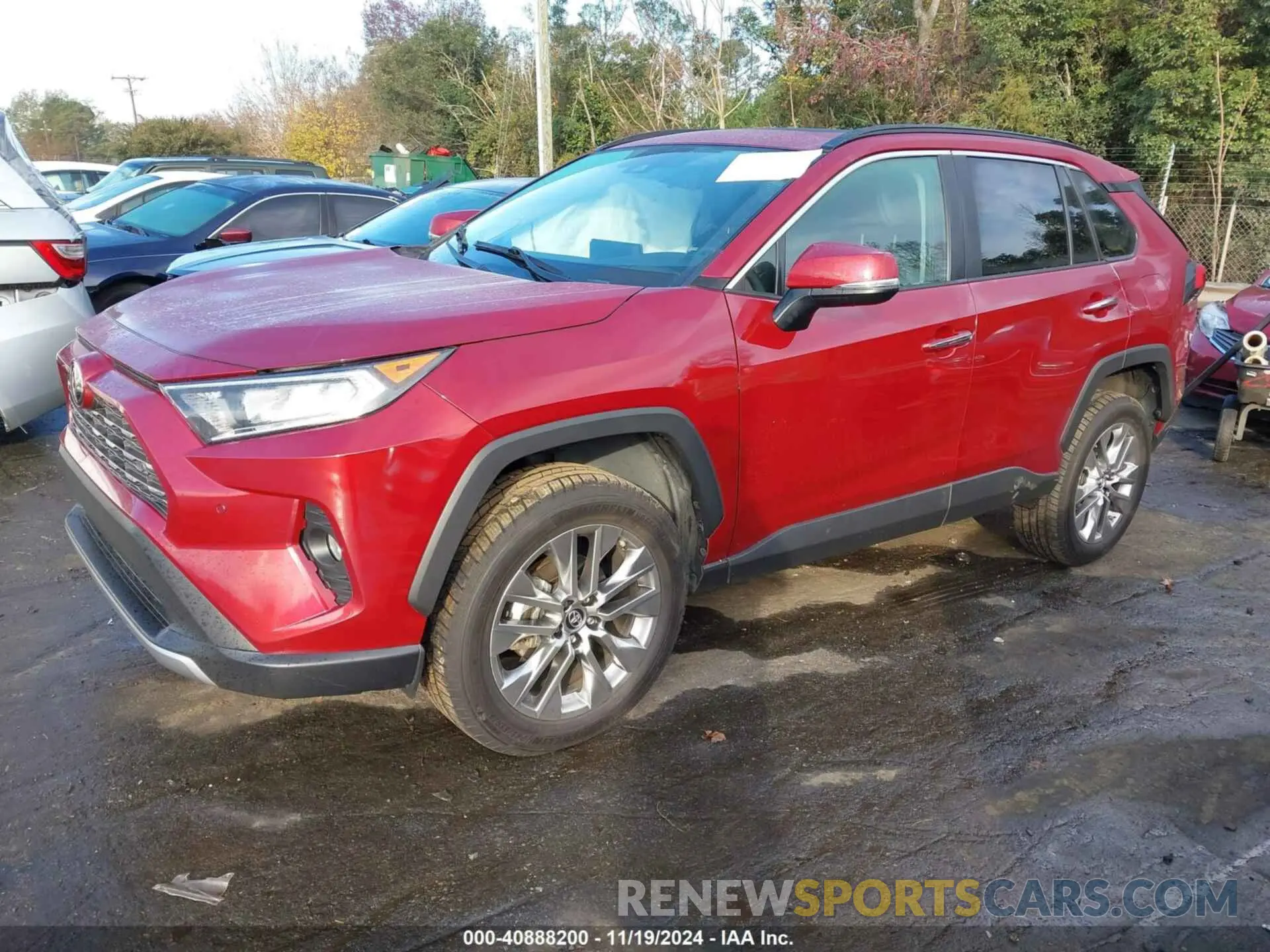 2 Photograph of a damaged car 2T3Y1RFV9KW012377 TOYOTA RAV4 2019