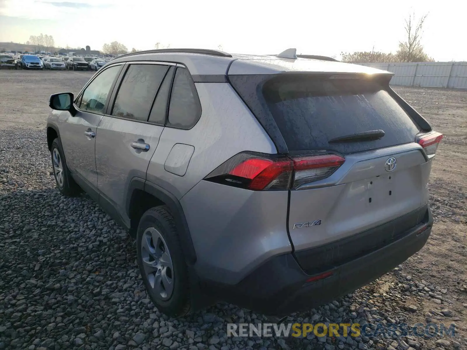 3 Photograph of a damaged car 2T3Z1RFV4KW016017 TOYOTA RAV4 2019