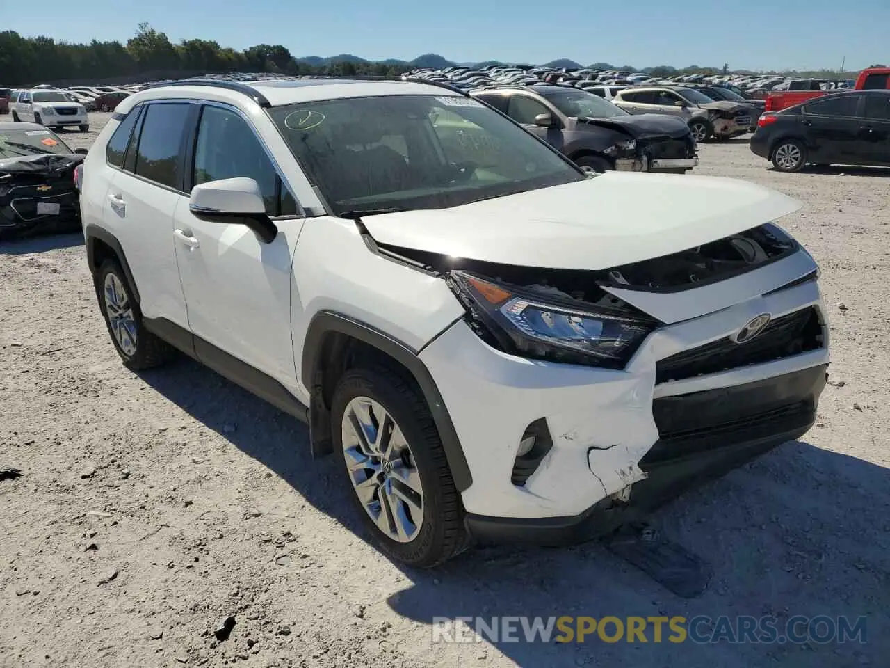 1 Фотография поврежденного автомобиля JTMA1RFV0KD006997 TOYOTA RAV4 2019