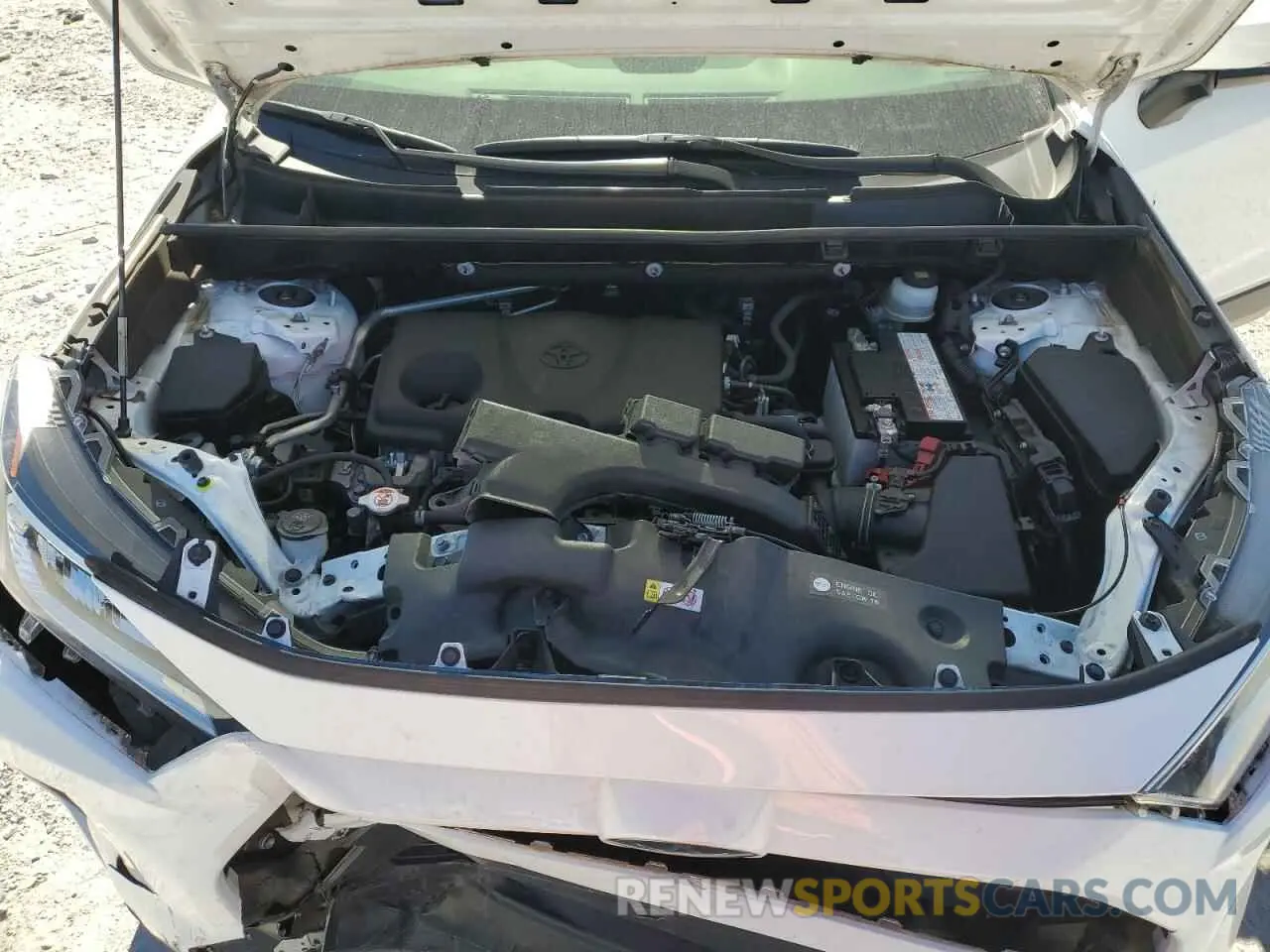 7 Фотография поврежденного автомобиля JTMA1RFV0KD006997 TOYOTA RAV4 2019