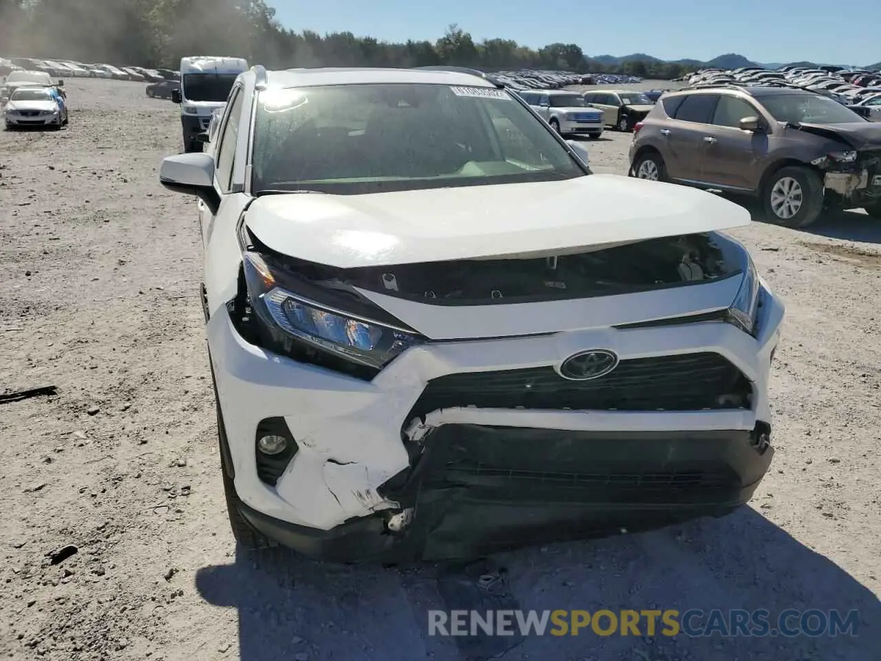 9 Фотография поврежденного автомобиля JTMA1RFV0KD006997 TOYOTA RAV4 2019