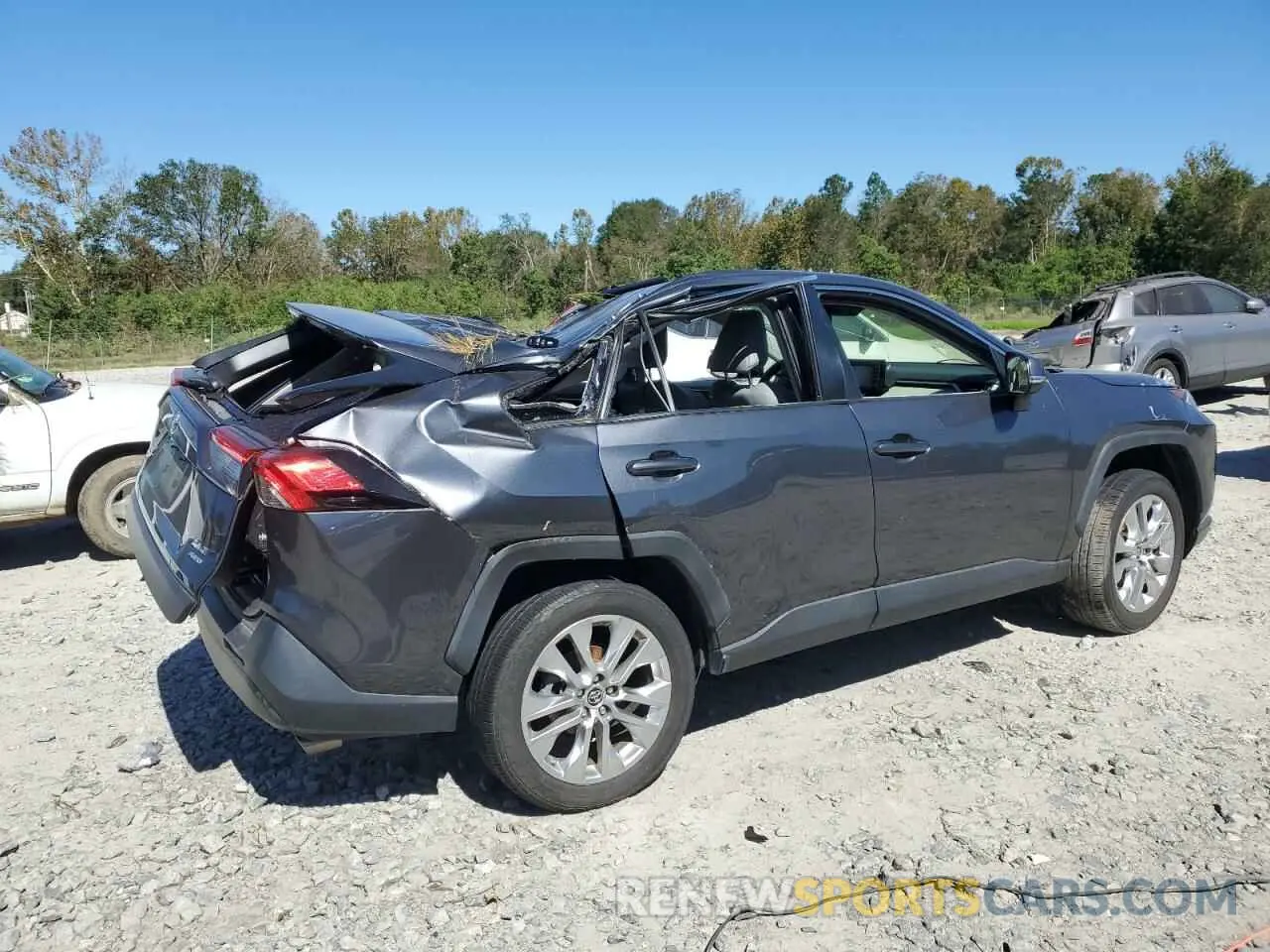 3 Фотография поврежденного автомобиля JTMA1RFV0KD029020 TOYOTA RAV4 2019