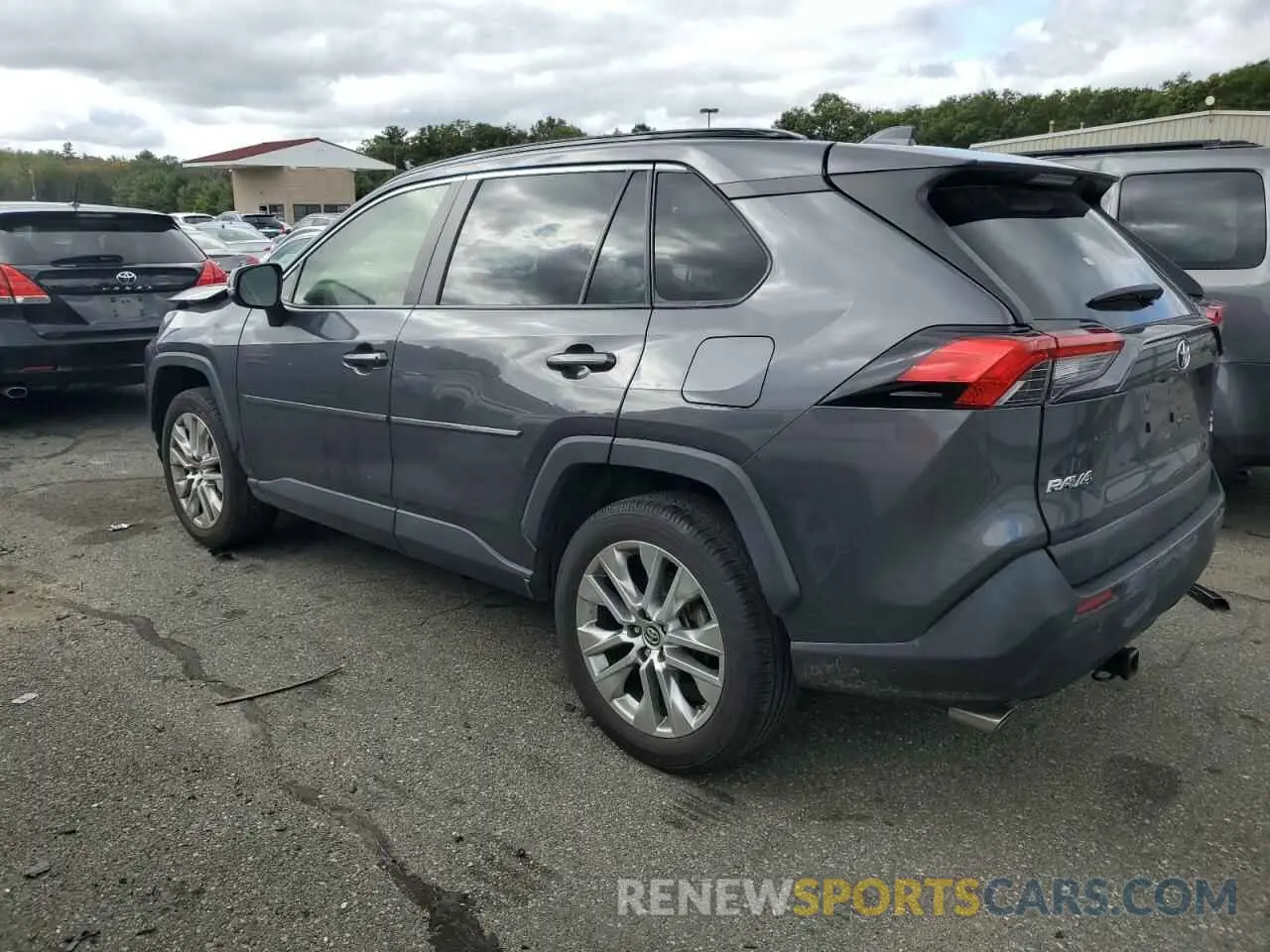 2 Фотография поврежденного автомобиля JTMA1RFV0KD035030 TOYOTA RAV4 2019