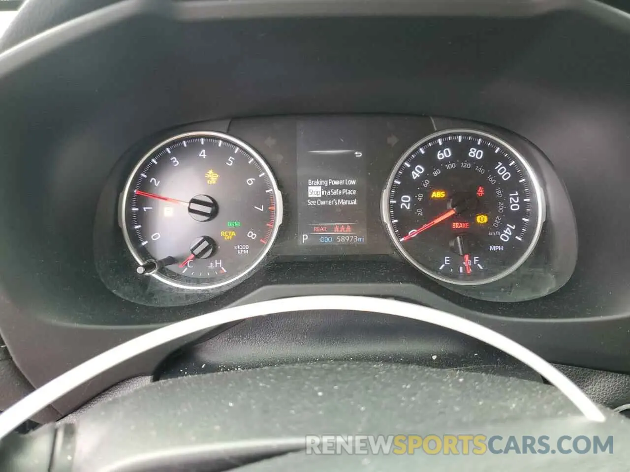 9 Фотография поврежденного автомобиля JTMA1RFV0KD035030 TOYOTA RAV4 2019