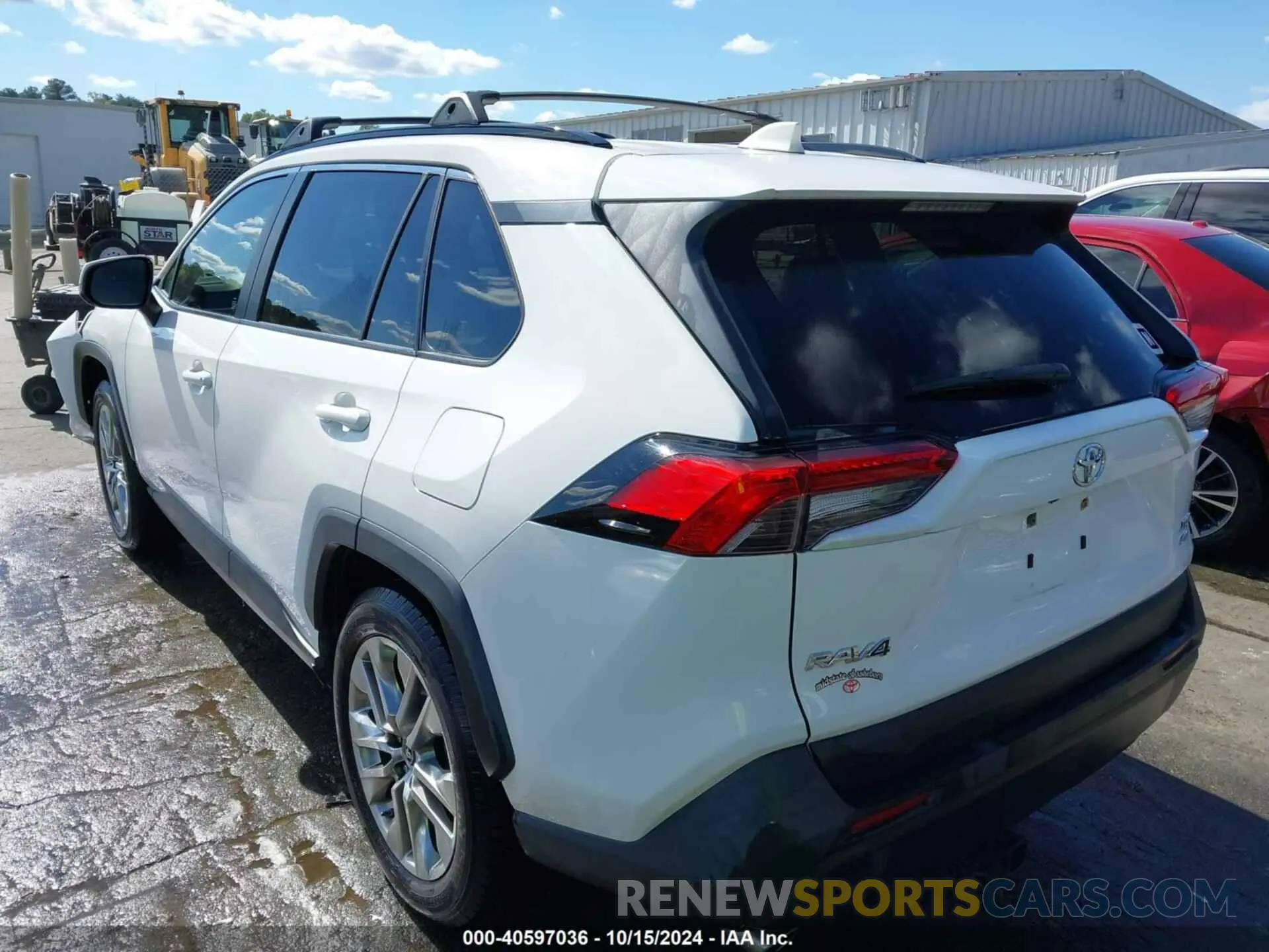 3 Photograph of a damaged car JTMA1RFV1KD009827 TOYOTA RAV4 2019