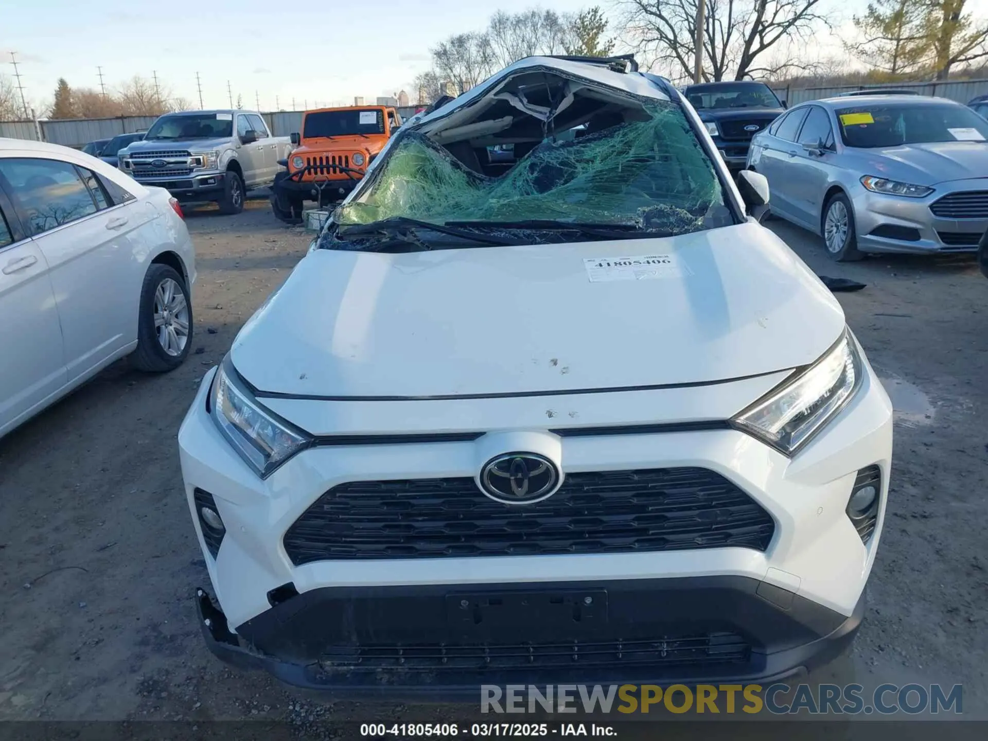 6 Photograph of a damaged car JTMA1RFV1KD023548 TOYOTA RAV4 2019