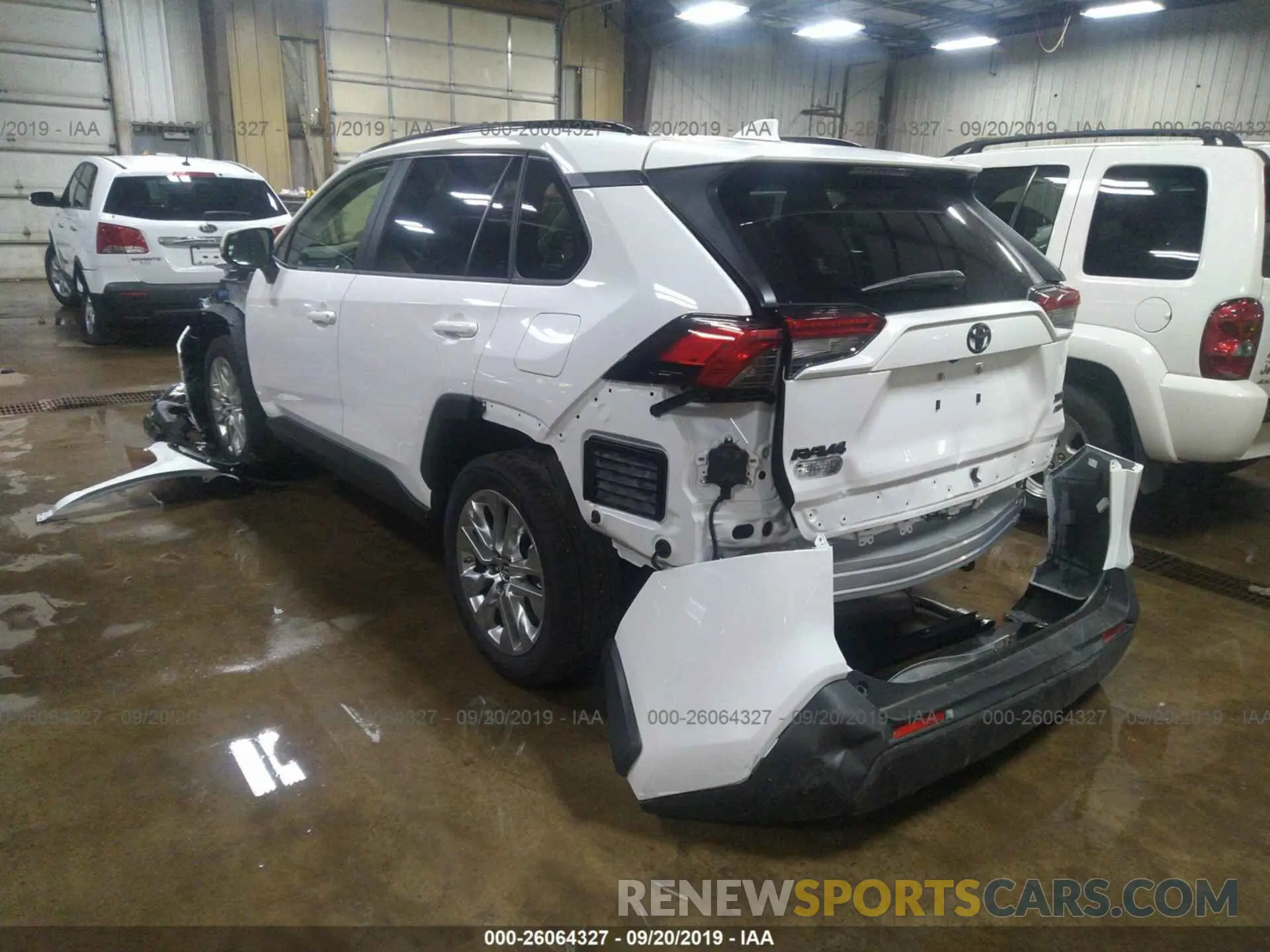 3 Photograph of a damaged car JTMA1RFV3KD026354 TOYOTA RAV4 2019