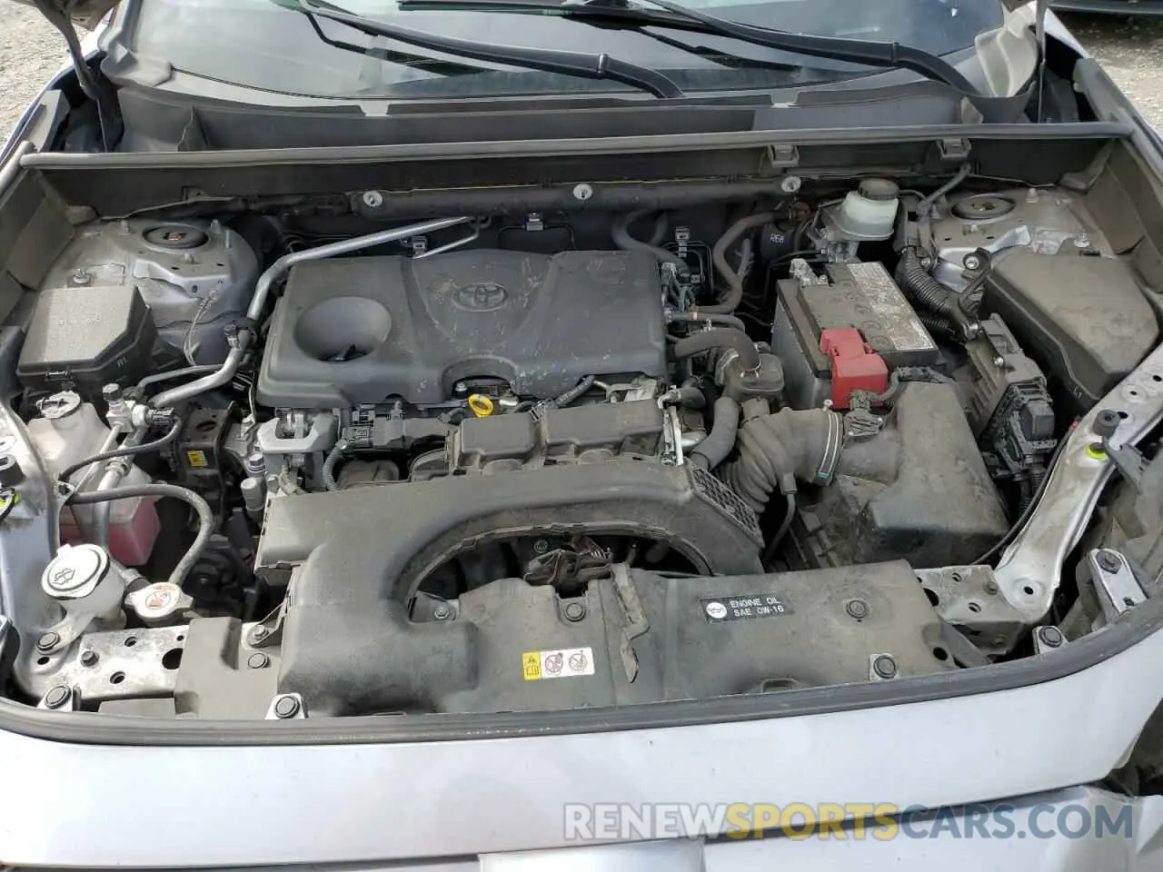12 Фотография поврежденного автомобиля JTMA1RFV3KD504742 TOYOTA RAV4 2019