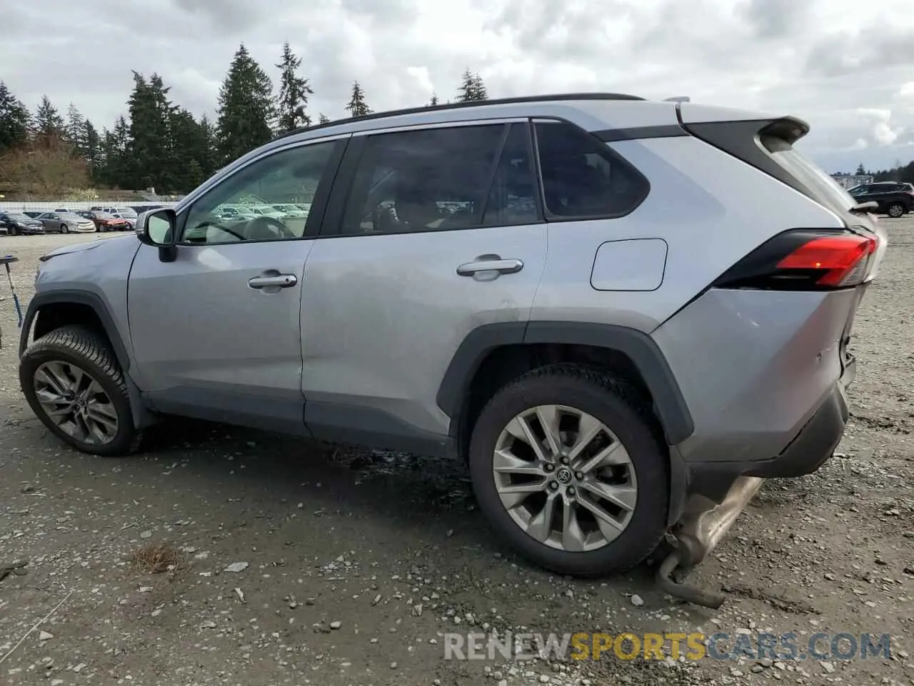 2 Фотография поврежденного автомобиля JTMA1RFV3KD504742 TOYOTA RAV4 2019