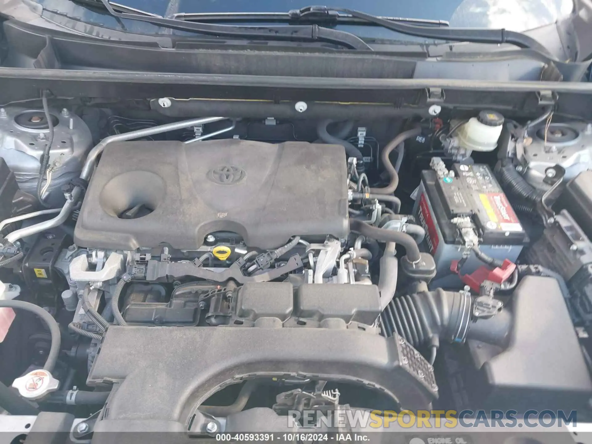 10 Фотография поврежденного автомобиля JTMA1RFV3KD510282 TOYOTA RAV4 2019