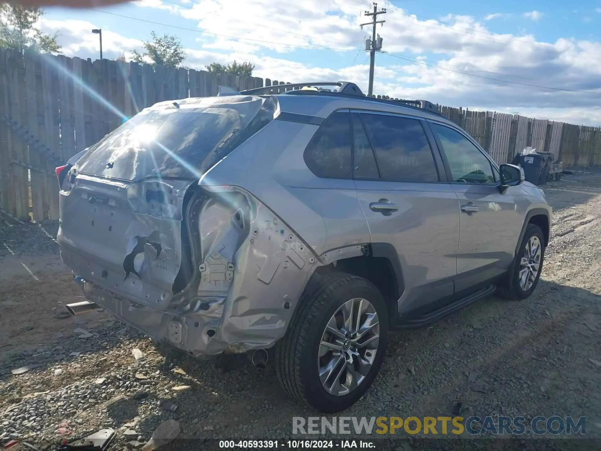 4 Фотография поврежденного автомобиля JTMA1RFV3KD510282 TOYOTA RAV4 2019