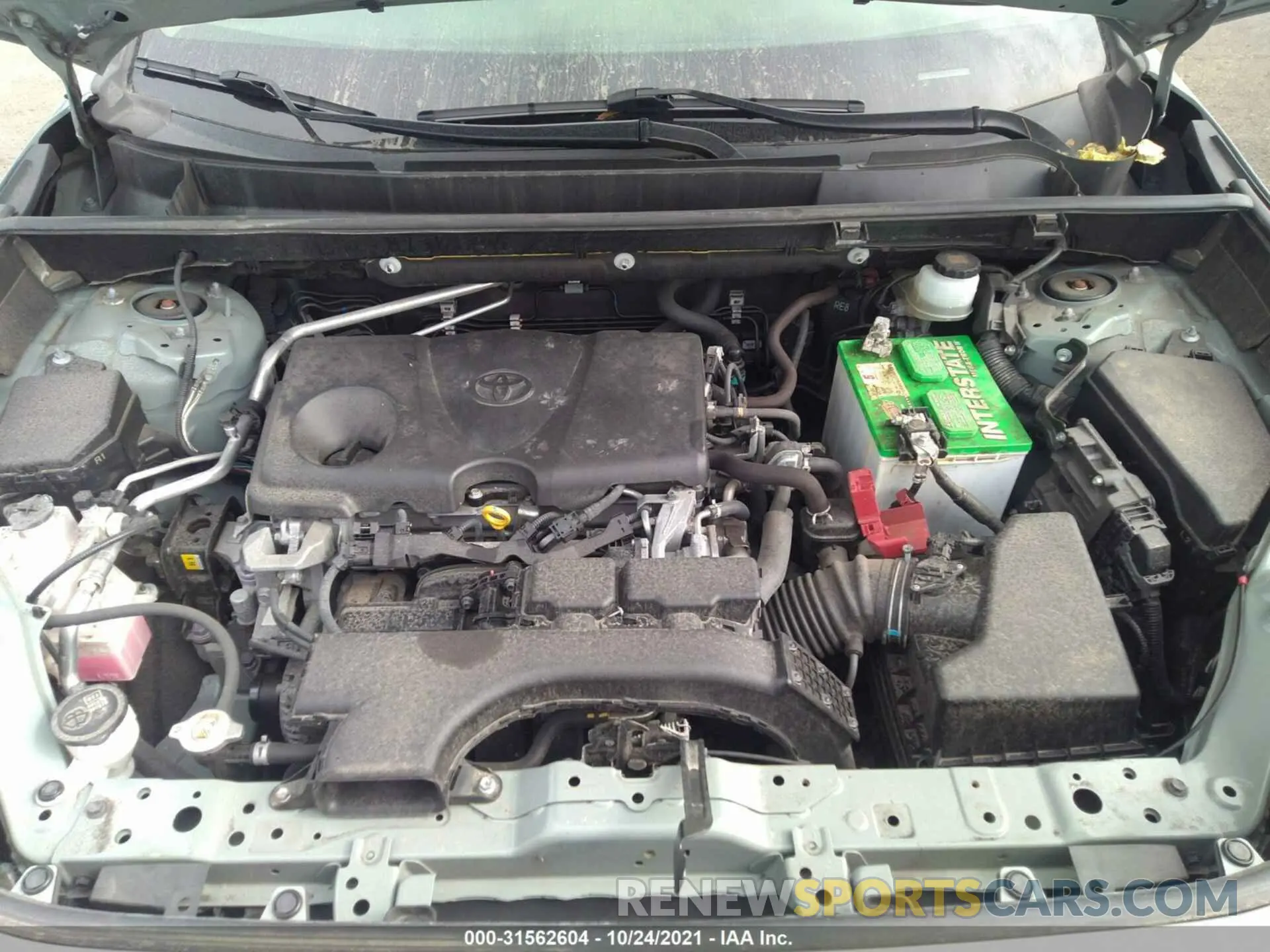 10 Photograph of a damaged car JTMA1RFV4KD010163 TOYOTA RAV4 2019