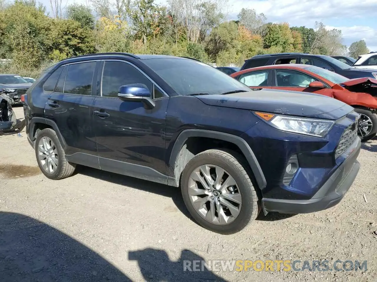 4 Фотография поврежденного автомобиля JTMA1RFV4KD026623 TOYOTA RAV4 2019