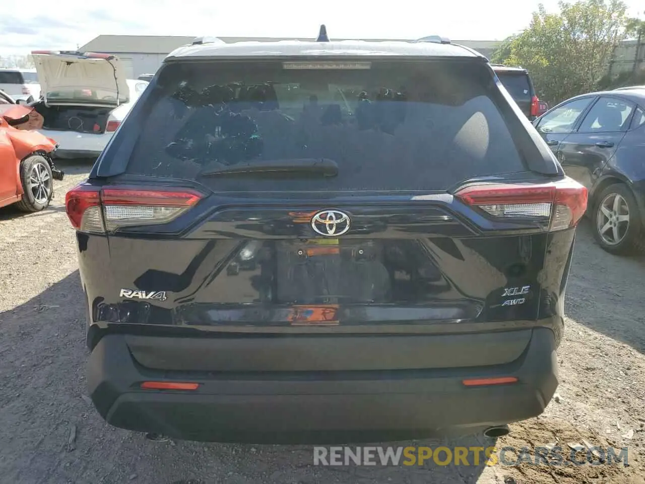 6 Фотография поврежденного автомобиля JTMA1RFV4KD026623 TOYOTA RAV4 2019