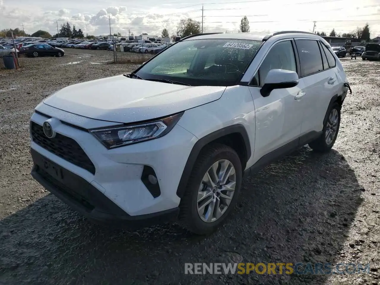 2 Фотография поврежденного автомобиля JTMA1RFV4KD034284 TOYOTA RAV4 2019