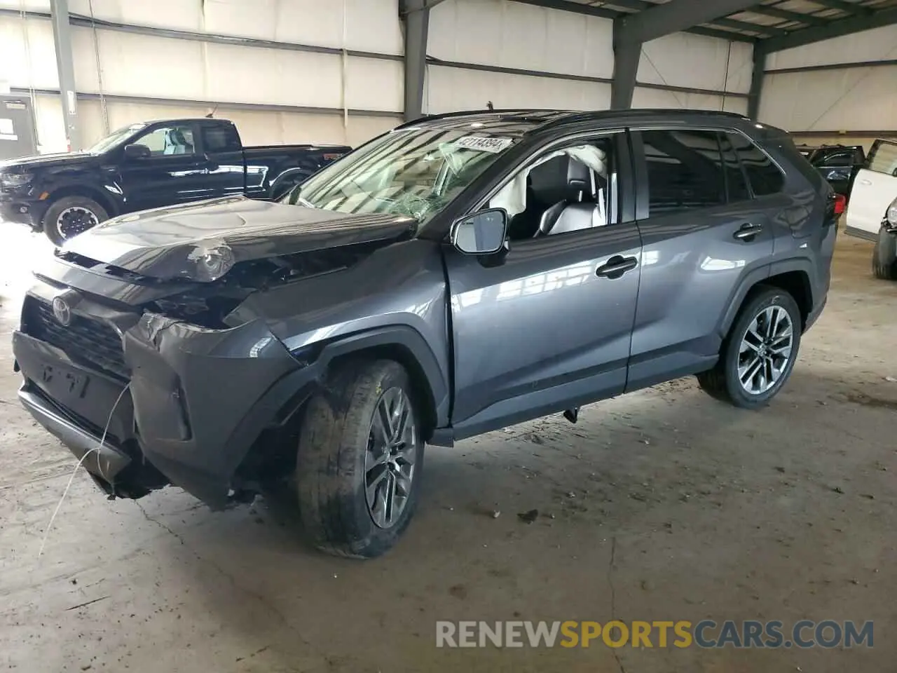 1 Фотография поврежденного автомобиля JTMA1RFV4KD513238 TOYOTA RAV4 2019