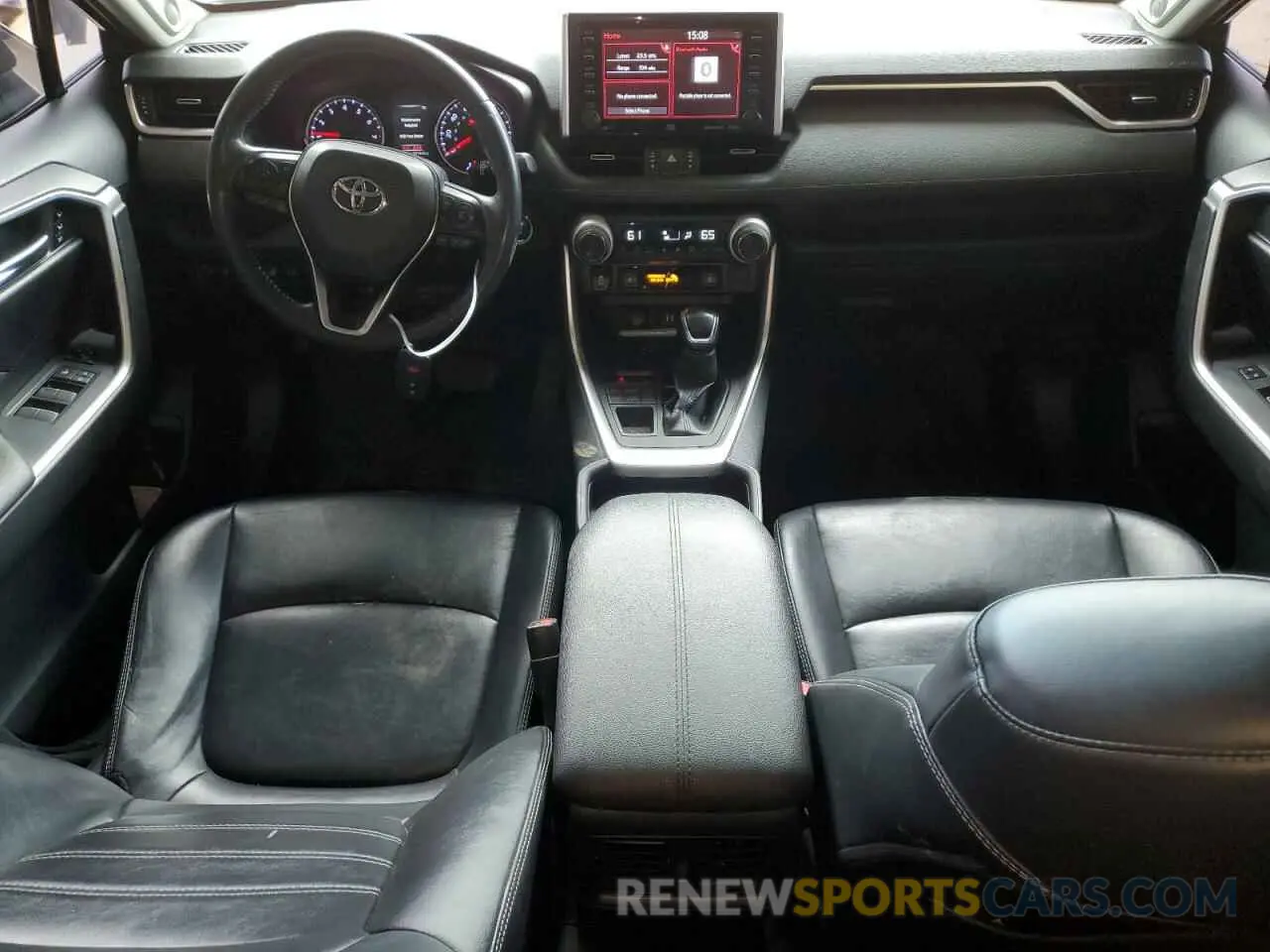 8 Фотография поврежденного автомобиля JTMA1RFV5KD026145 TOYOTA RAV4 2019
