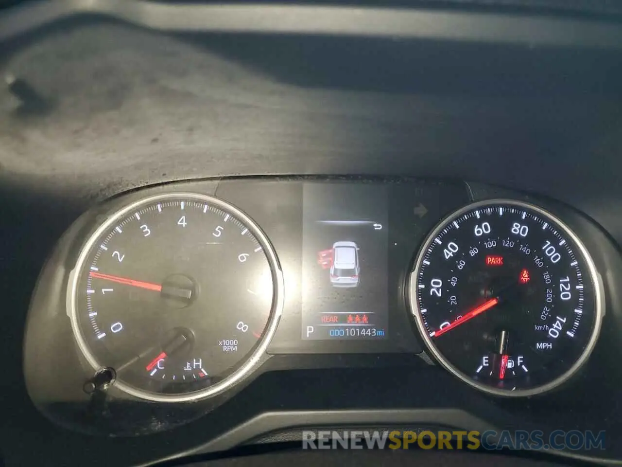 9 Фотография поврежденного автомобиля JTMA1RFV5KD026145 TOYOTA RAV4 2019