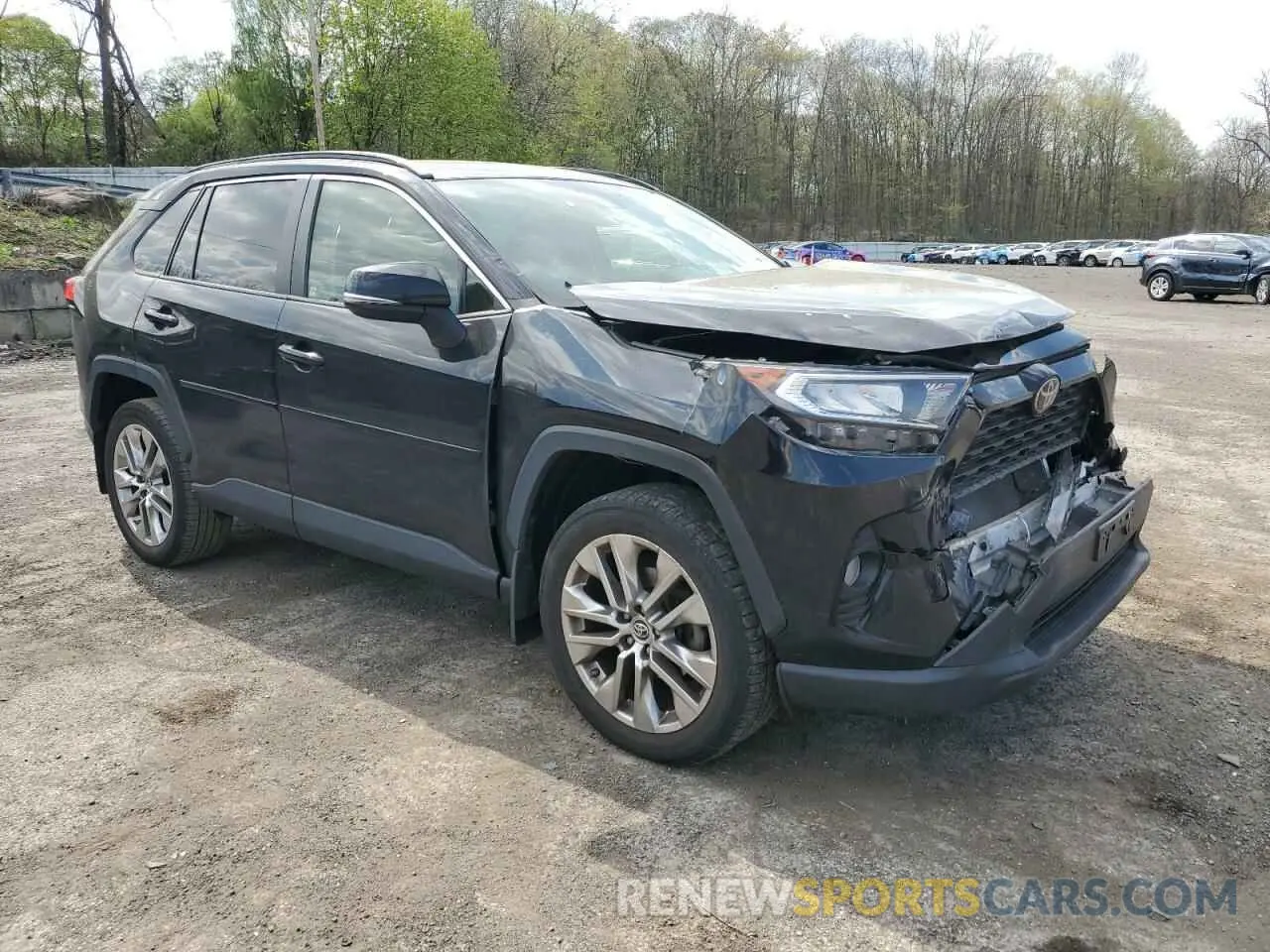 4 Фотография поврежденного автомобиля JTMA1RFV5KD509117 TOYOTA RAV4 2019
