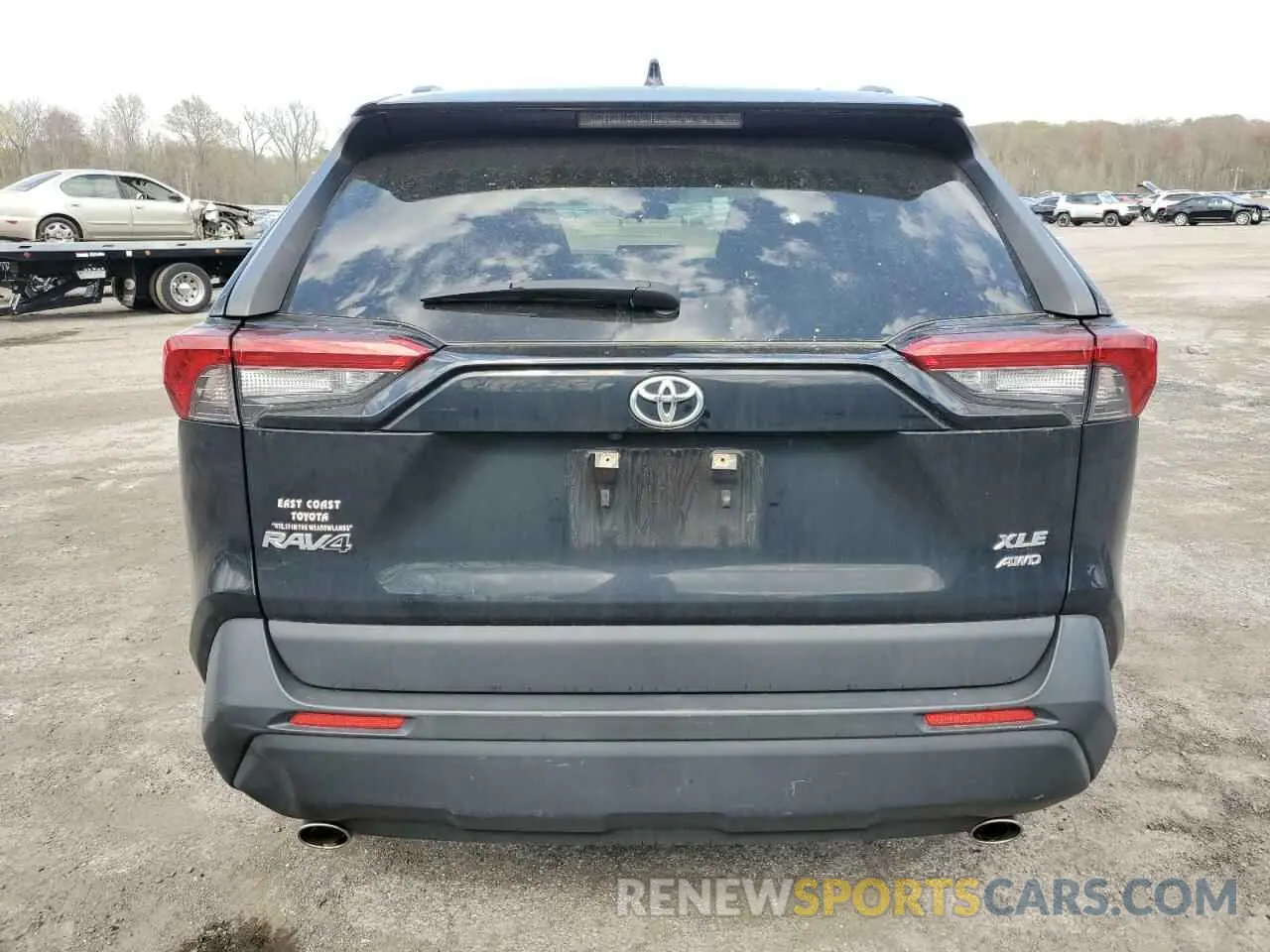 6 Фотография поврежденного автомобиля JTMA1RFV5KD509117 TOYOTA RAV4 2019