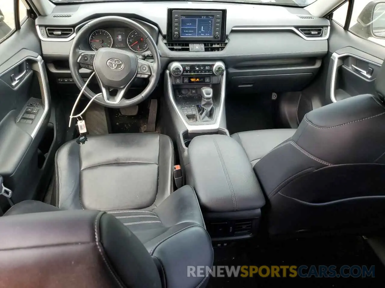 8 Фотография поврежденного автомобиля JTMA1RFV5KD509117 TOYOTA RAV4 2019