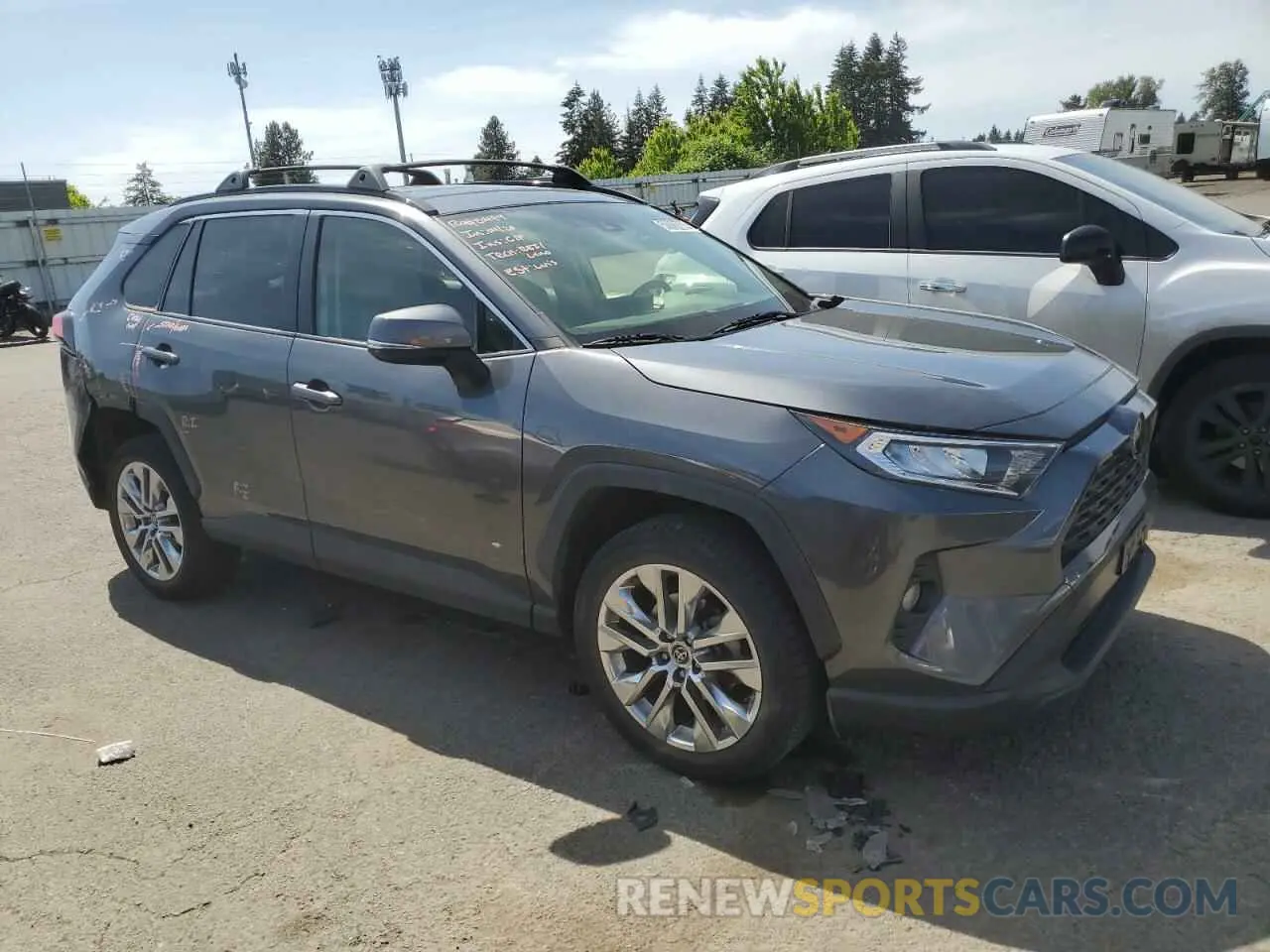 4 Фотография поврежденного автомобиля JTMA1RFV6KD014635 TOYOTA RAV4 2019