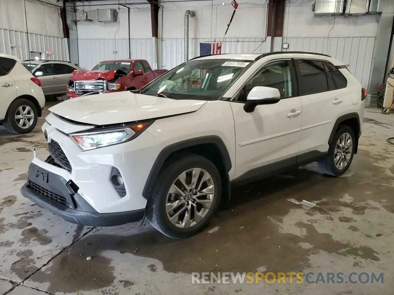 1 Фотография поврежденного автомобиля JTMA1RFV6KD016871 TOYOTA RAV4 2019