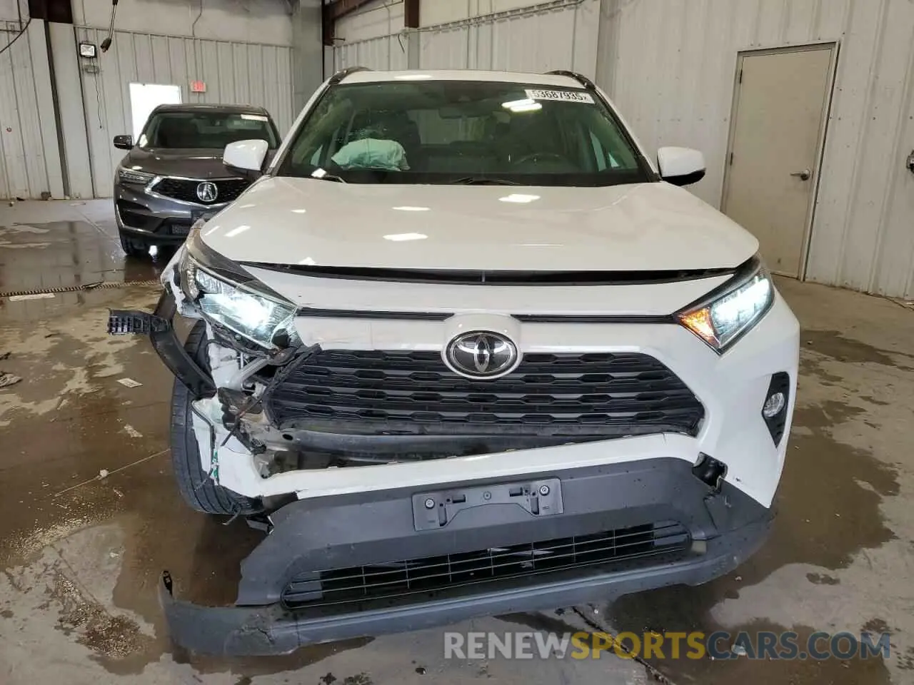 5 Фотография поврежденного автомобиля JTMA1RFV6KD016871 TOYOTA RAV4 2019