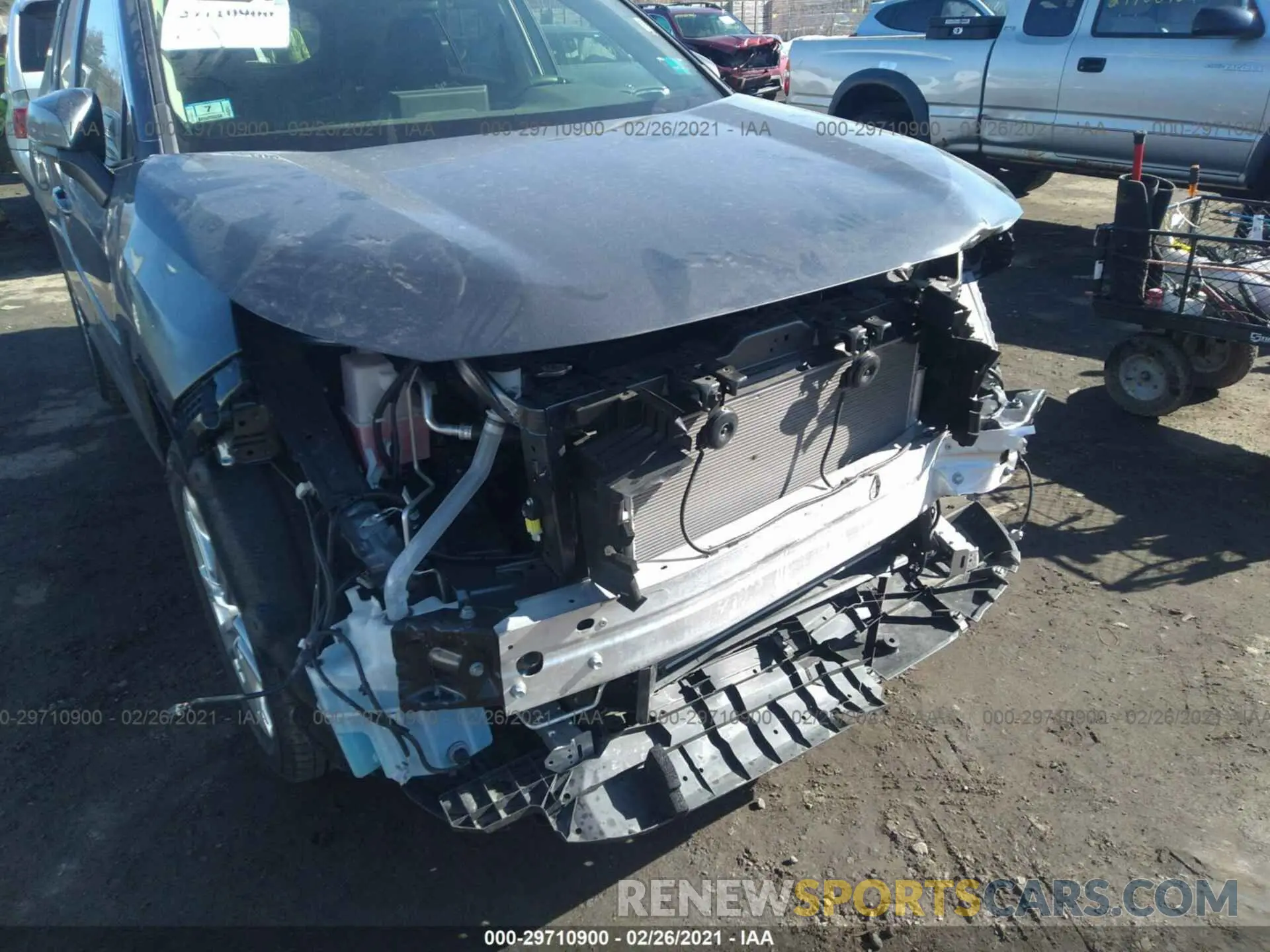 6 Photograph of a damaged car JTMA1RFV6KD031614 TOYOTA RAV4 2019