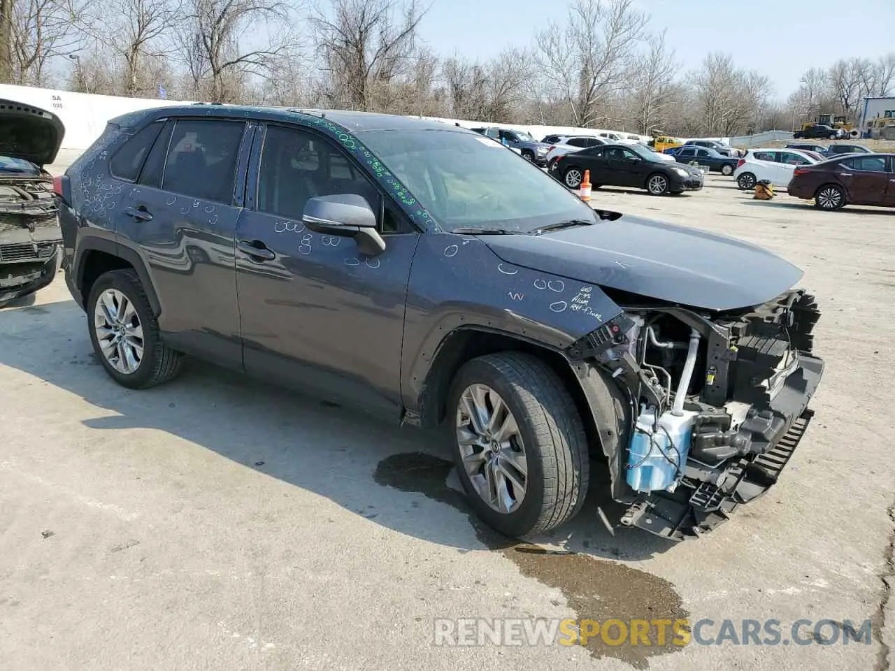 4 Фотография поврежденного автомобиля JTMA1RFV7KD026132 TOYOTA RAV4 2019