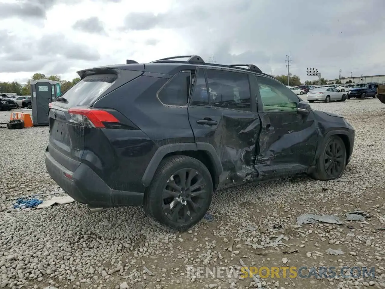 3 Photograph of a damaged car JTMA1RFV8KD023630 TOYOTA RAV4 2019
