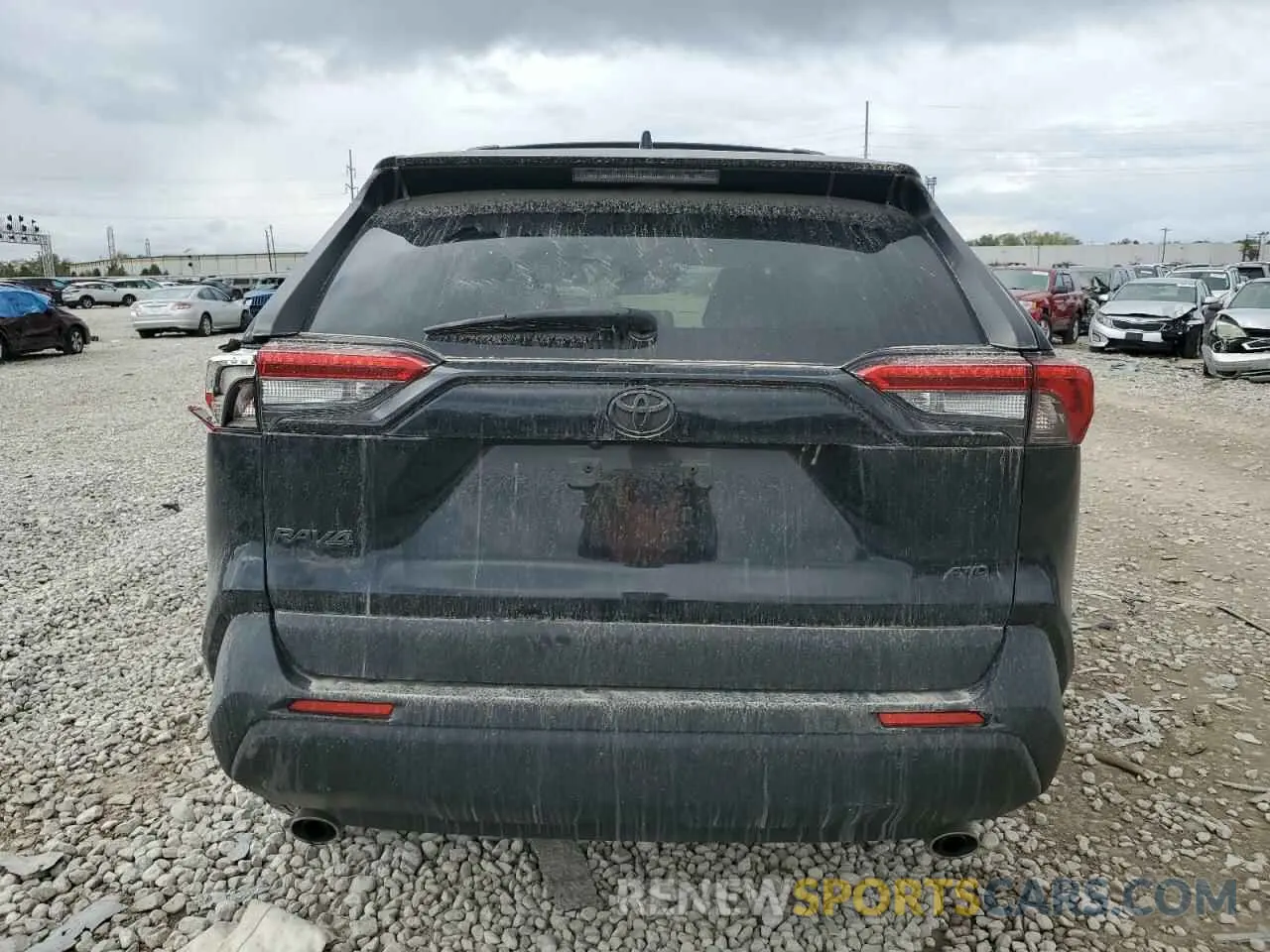 6 Photograph of a damaged car JTMA1RFV8KD023630 TOYOTA RAV4 2019