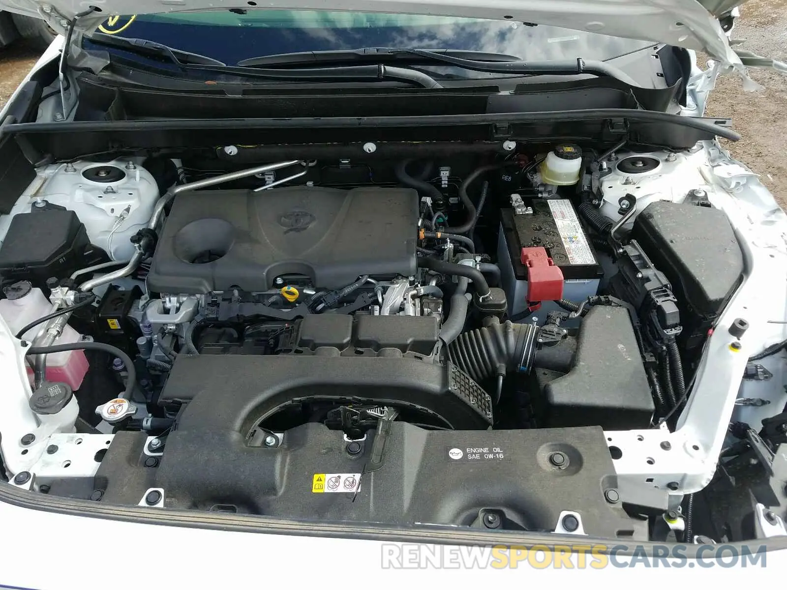 7 Photograph of a damaged car JTMA1RFV8KD040573 TOYOTA RAV4 2019